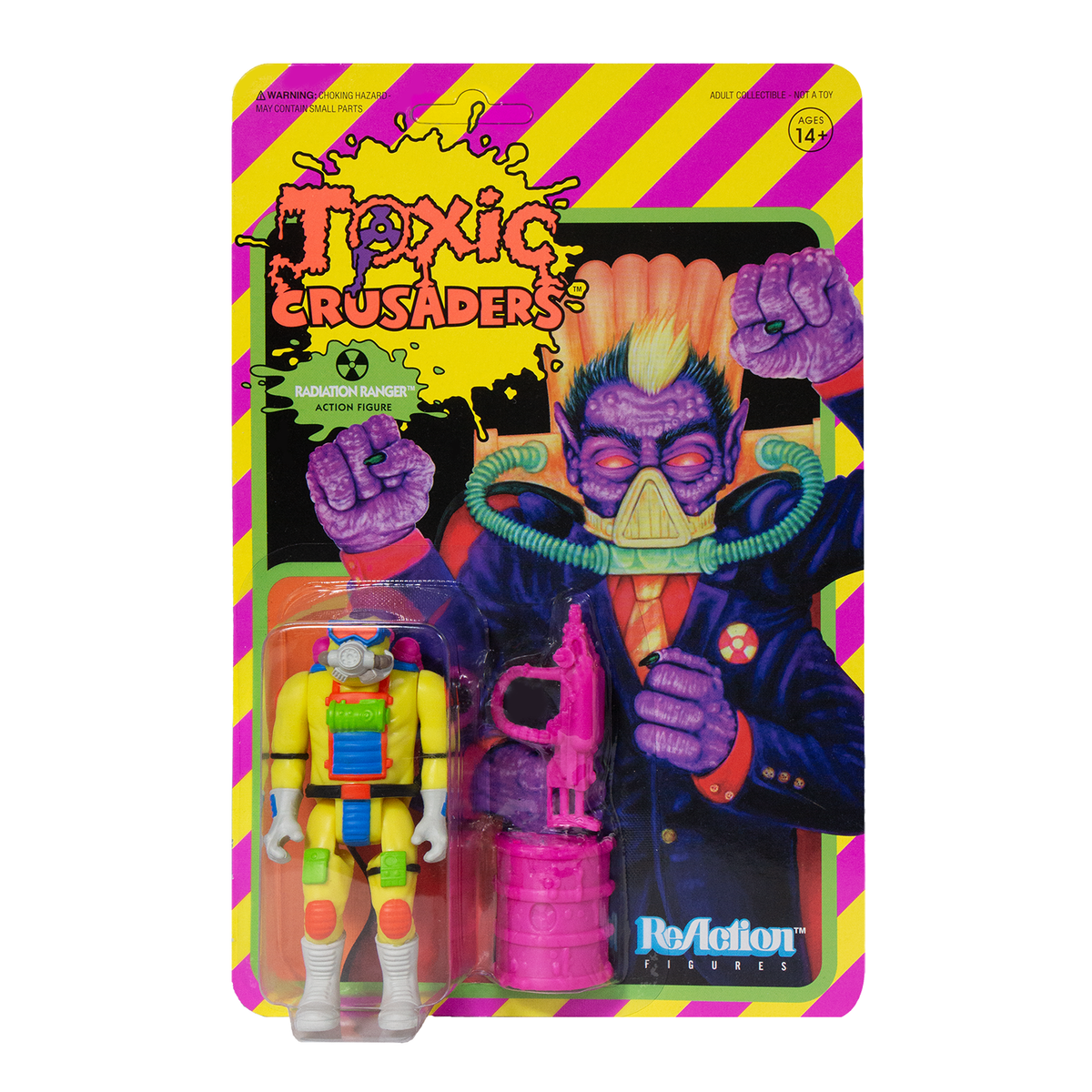 Toxic Crusaders ReAction Figure - Radiation Ranger – Super7