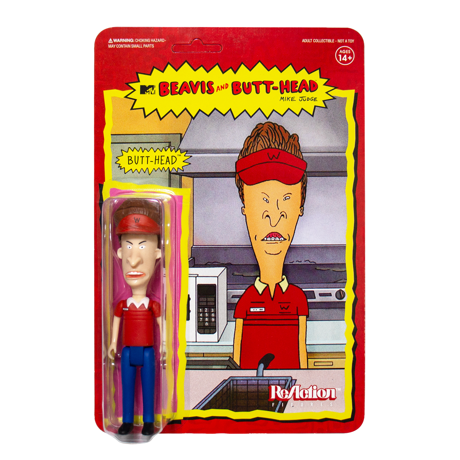 Beavis and Butt-Head ReAction Figure - Burger World Butt-Head