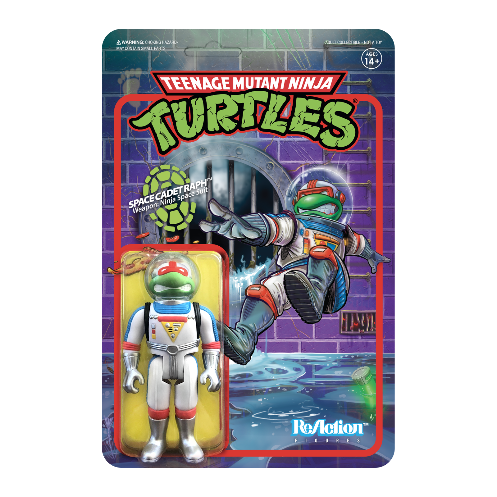 Teenage Mutant Ninja Turtles ReAction Figure Wave 2 - Space Cadet Raph