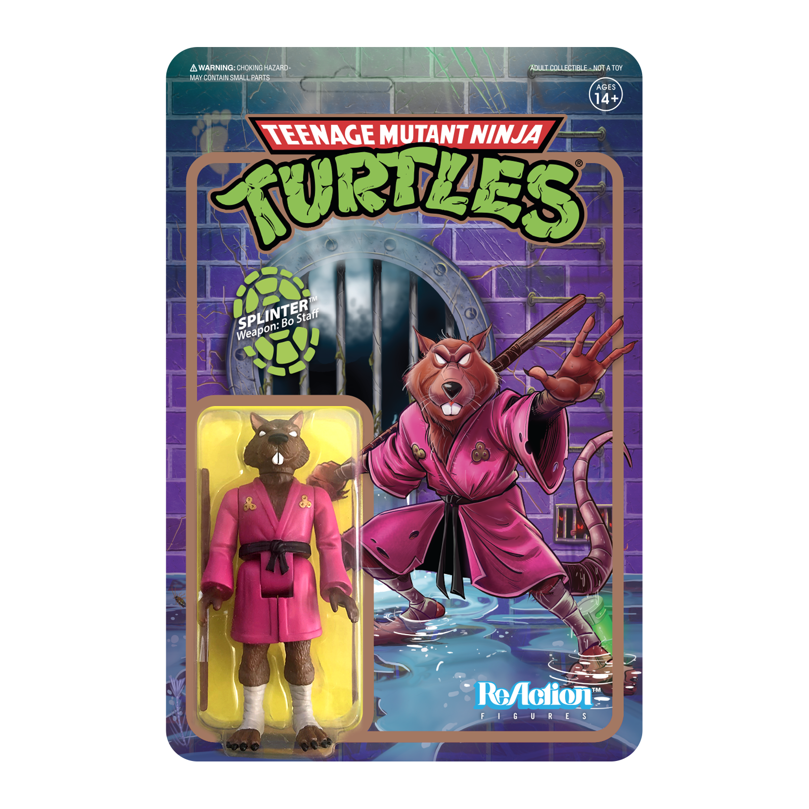 Teenage Mutant Ninja Turtles ReAction Figure Wave 2 - Splinter
