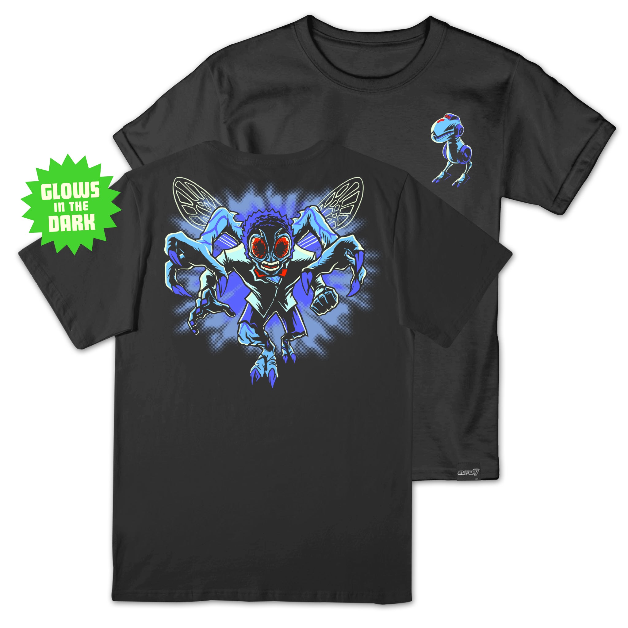 Teenage Mutant Ninja Turtles T-Shirt - Baxter Stockman Glow-in-the-Dark (SDCC 2020)