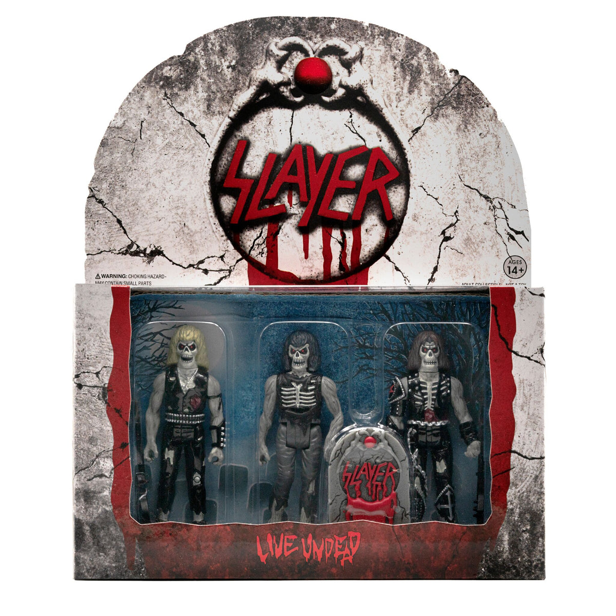Slayer ReAction Figure - Live Undead (3-Pack) – Super7