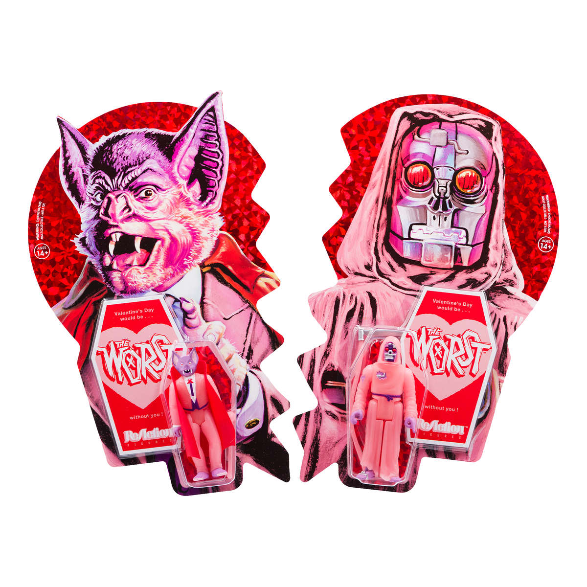 The Worst - Valentine's Day 2021 ReAction Figure 2-Pack - Batula