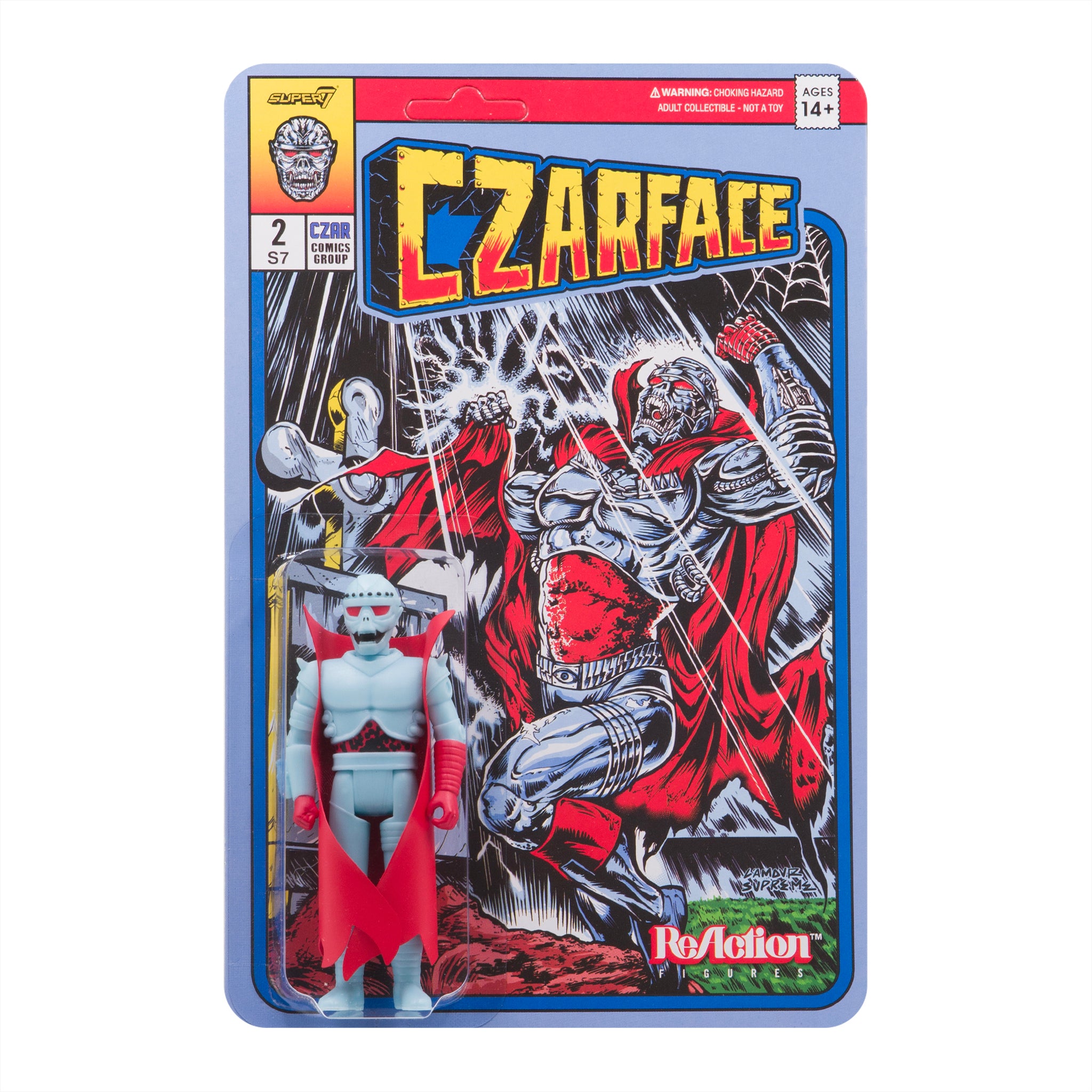 Czarface ReAction Figure - Comic (Blue Variant)