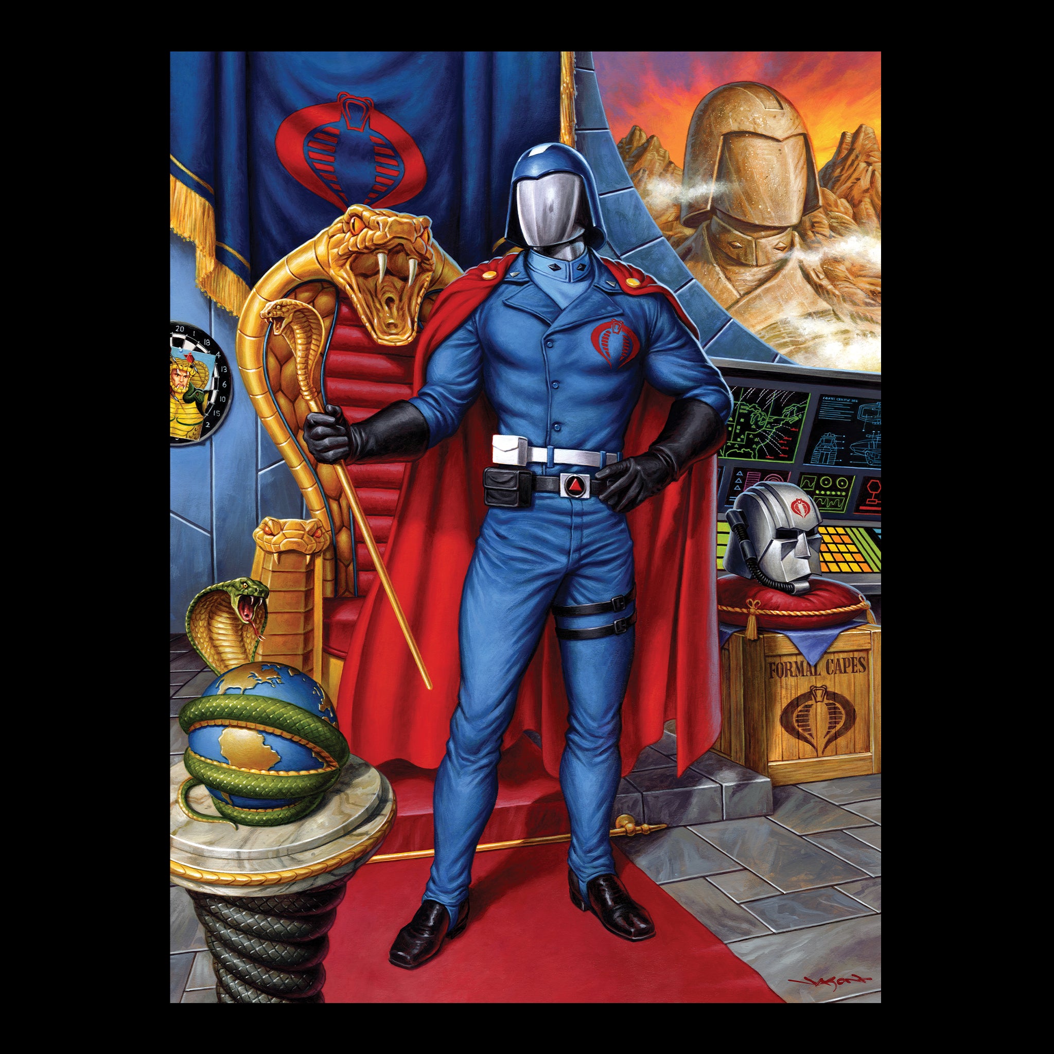 Cobra Commander's Lair T-shirt
