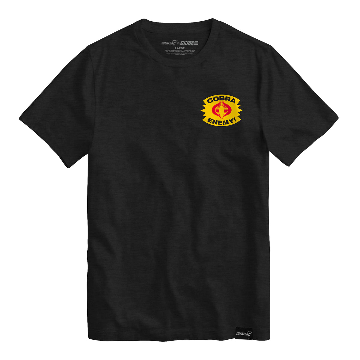 Cobra Kai Logo Athletic Arch Long Sleeve T-Shirt Heather Gray 2x