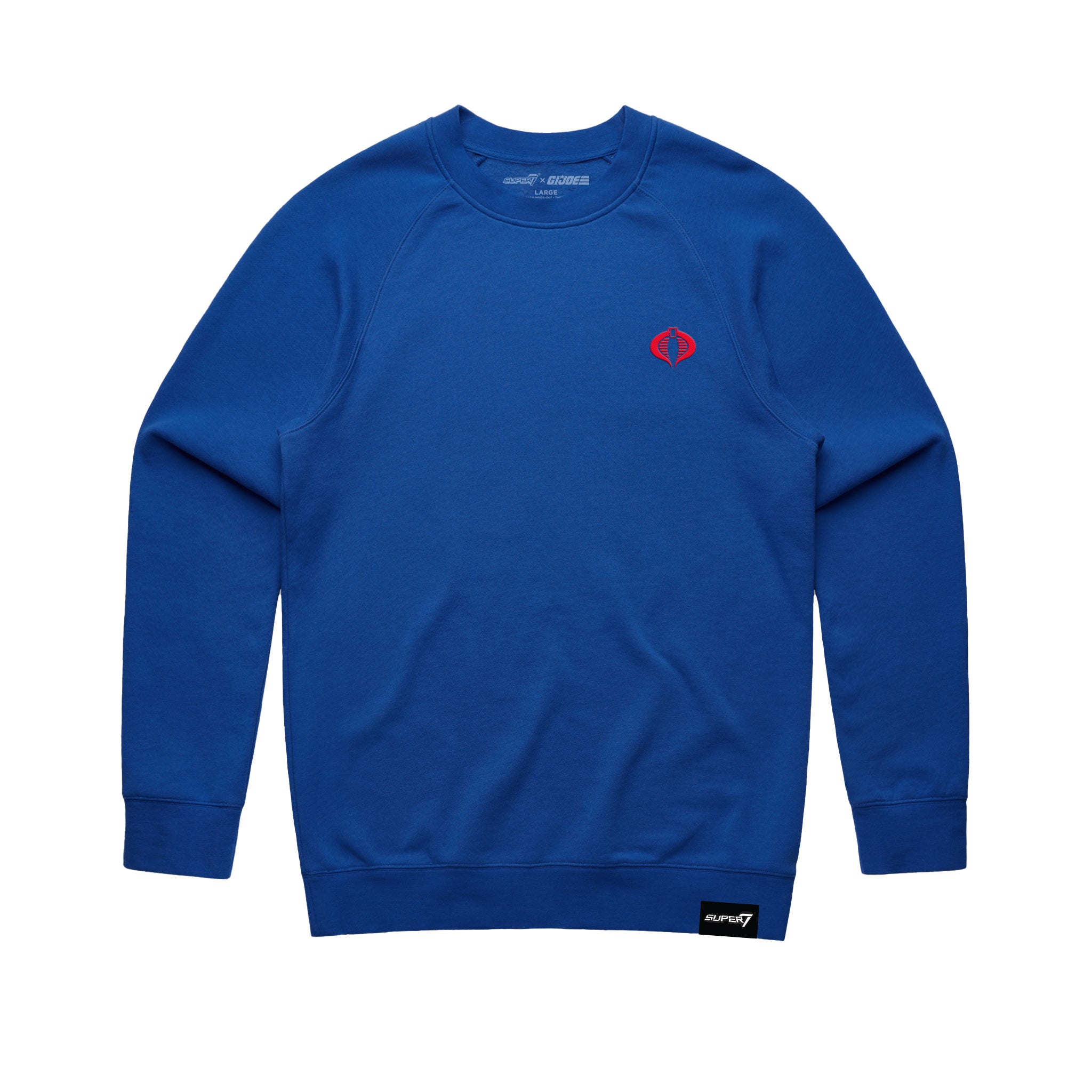G.I. Joe - Cobra Logo Embroidered Crewneck Fleece