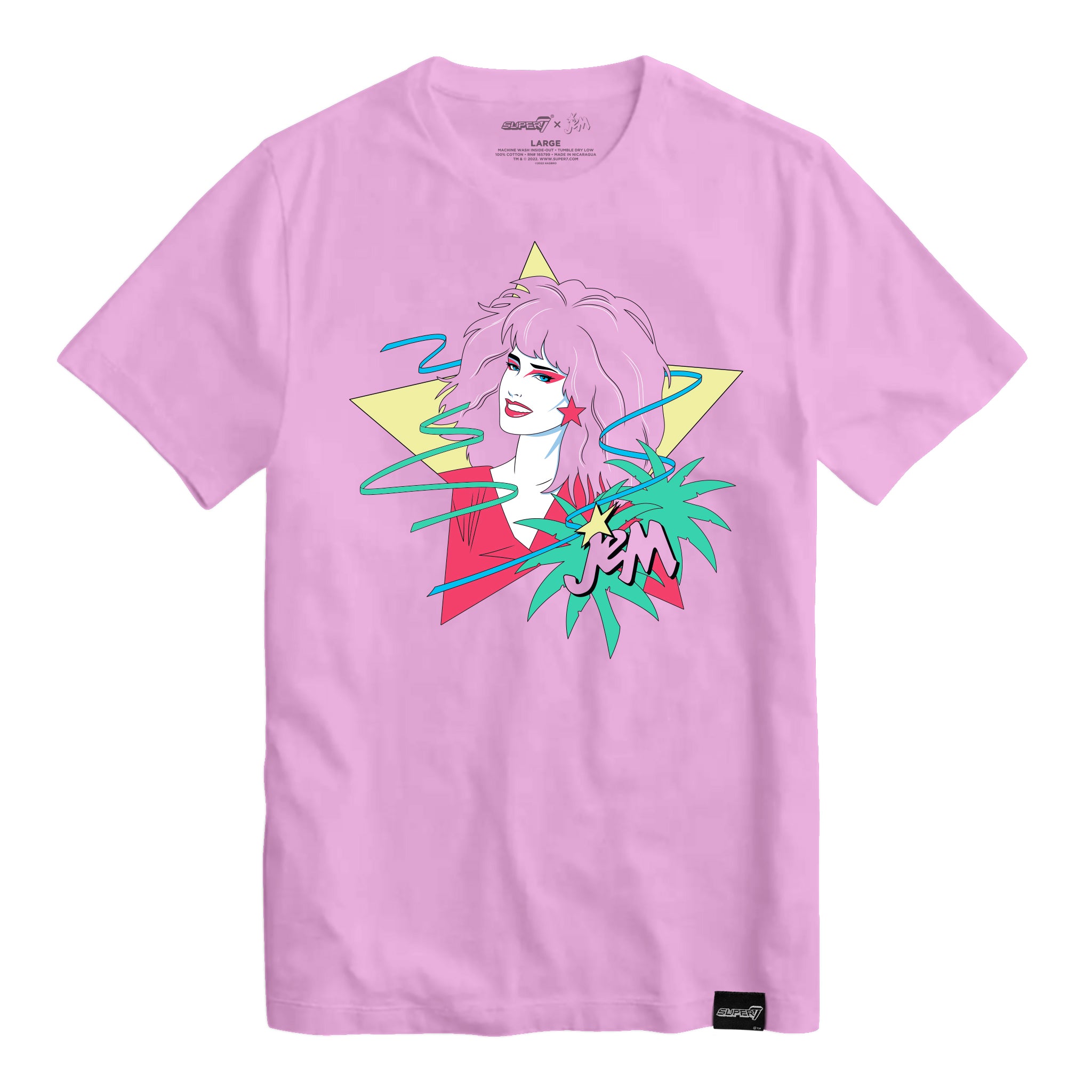 Jem and The Holograms - Jem Portrait Star T-shirt