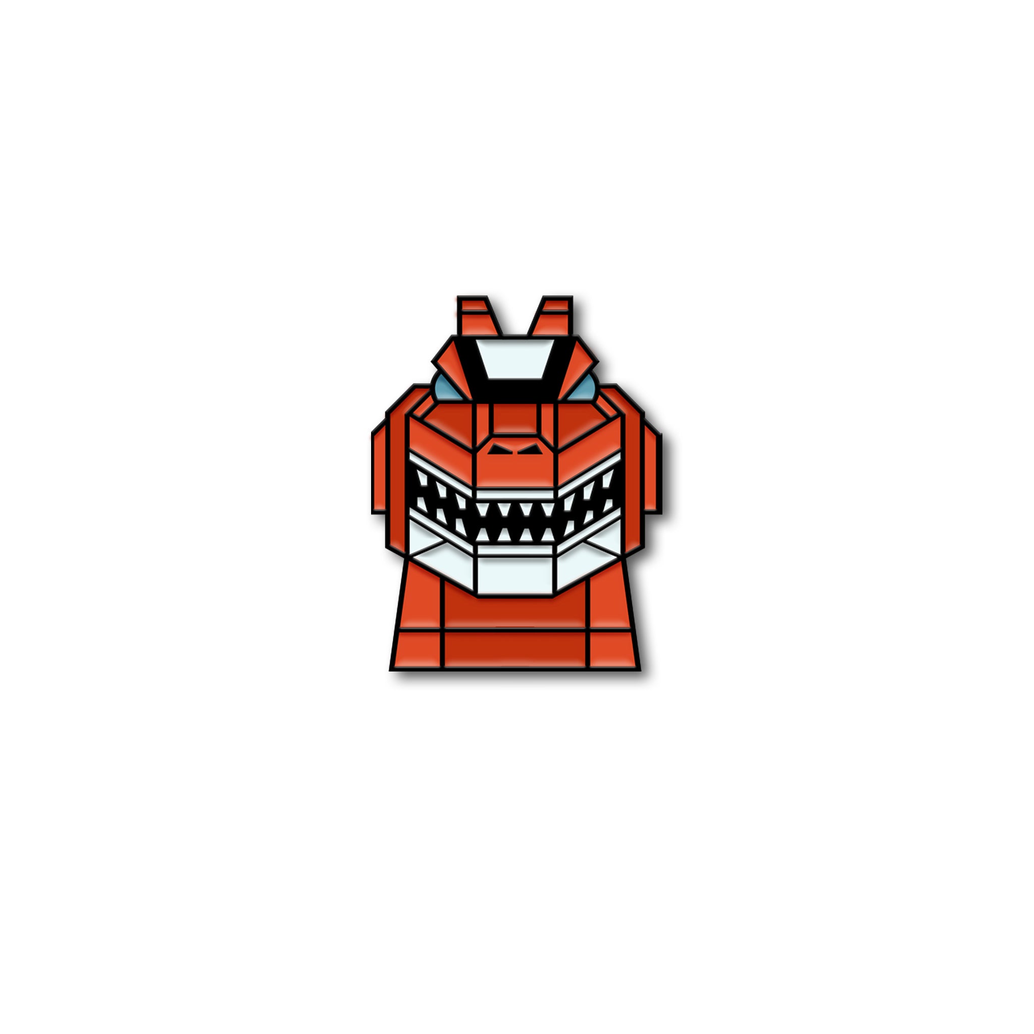 Mighty Morphin Power Rangers Enamel Pin - T-Rex Zord