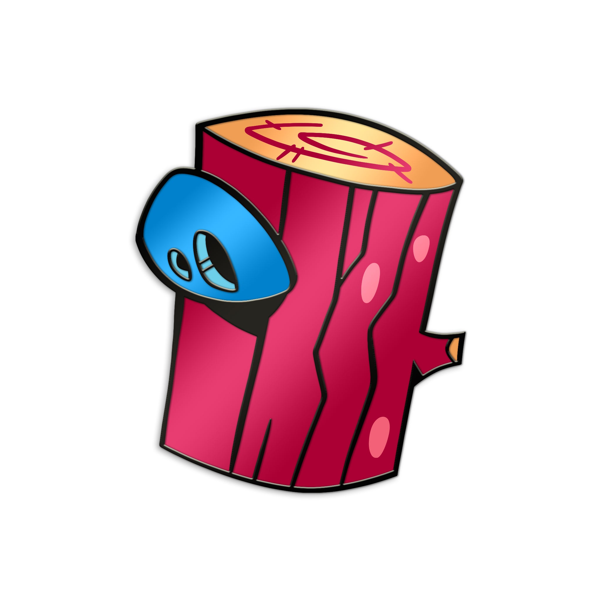 Ren & Stimpy Enamel Pin - LOG! 2-Pin Set