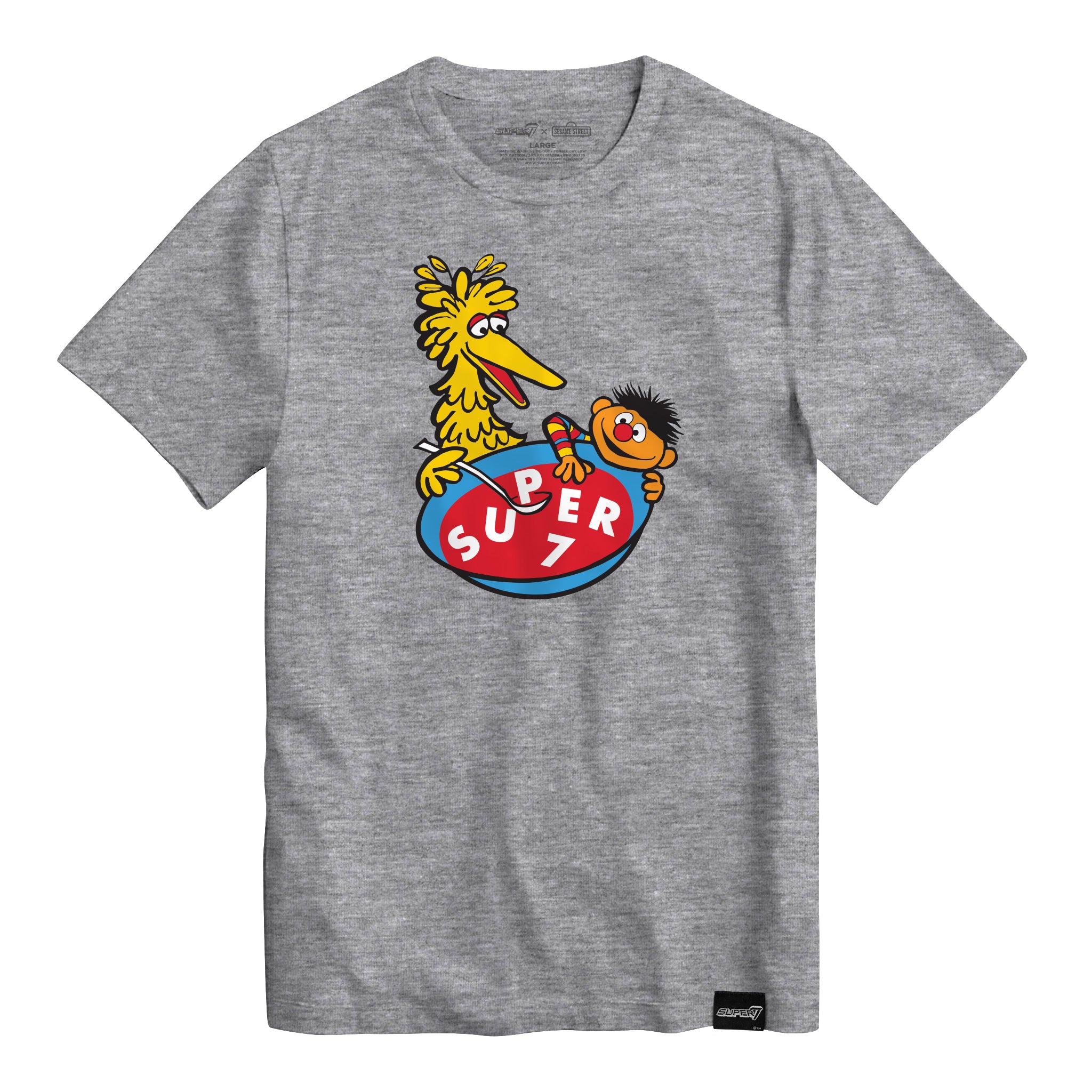 Sesame Street T-Shirt - Big Bird & Ernie Alphabet Soup