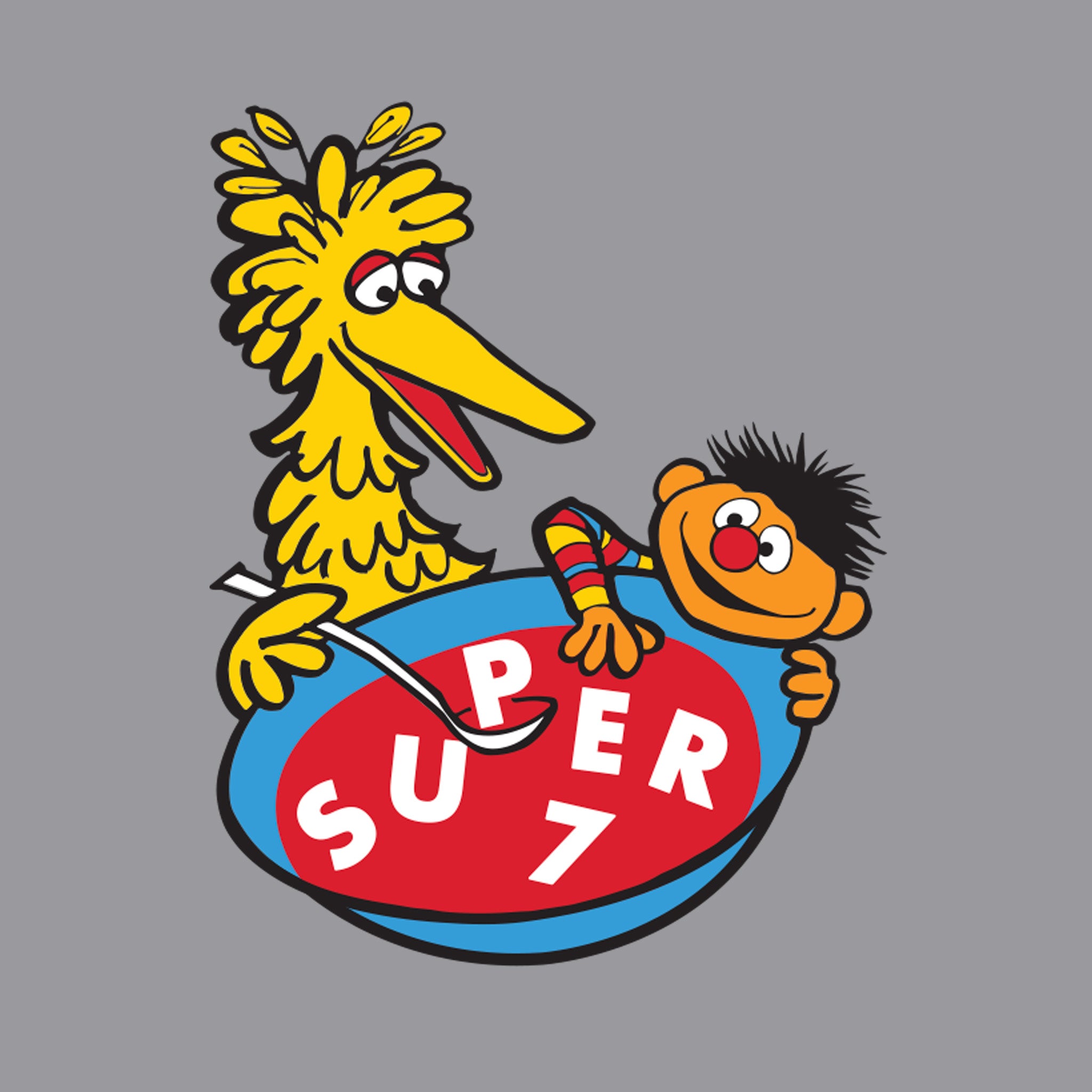 Sesame Street T-Shirt - Big Bird & Ernie Alphabet Soup