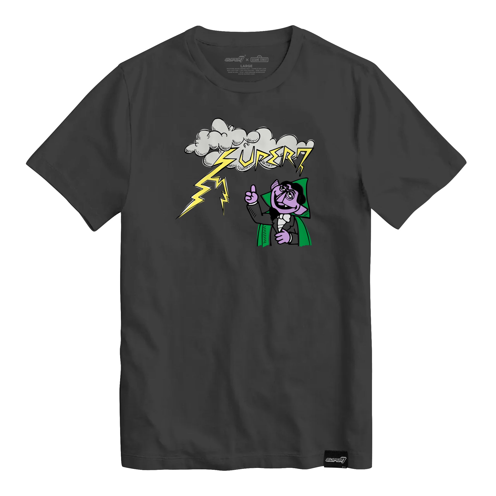 Sesame Street T-Shirt - The Count Storm