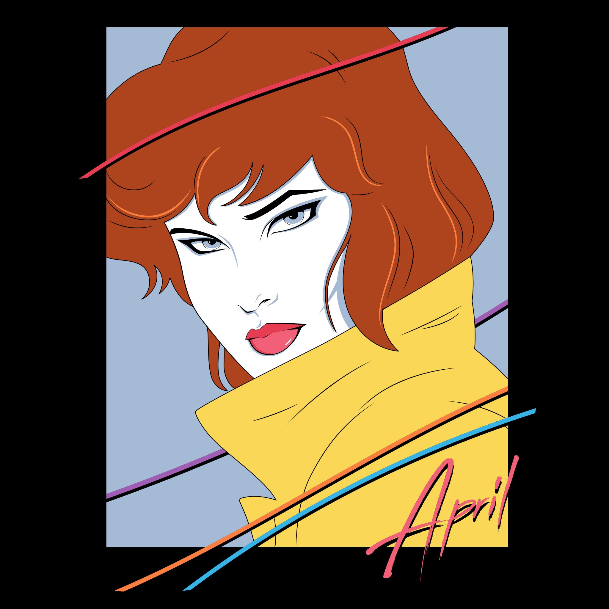 Teenage Mutant Ninja Turtles T-Shirt - 80s April