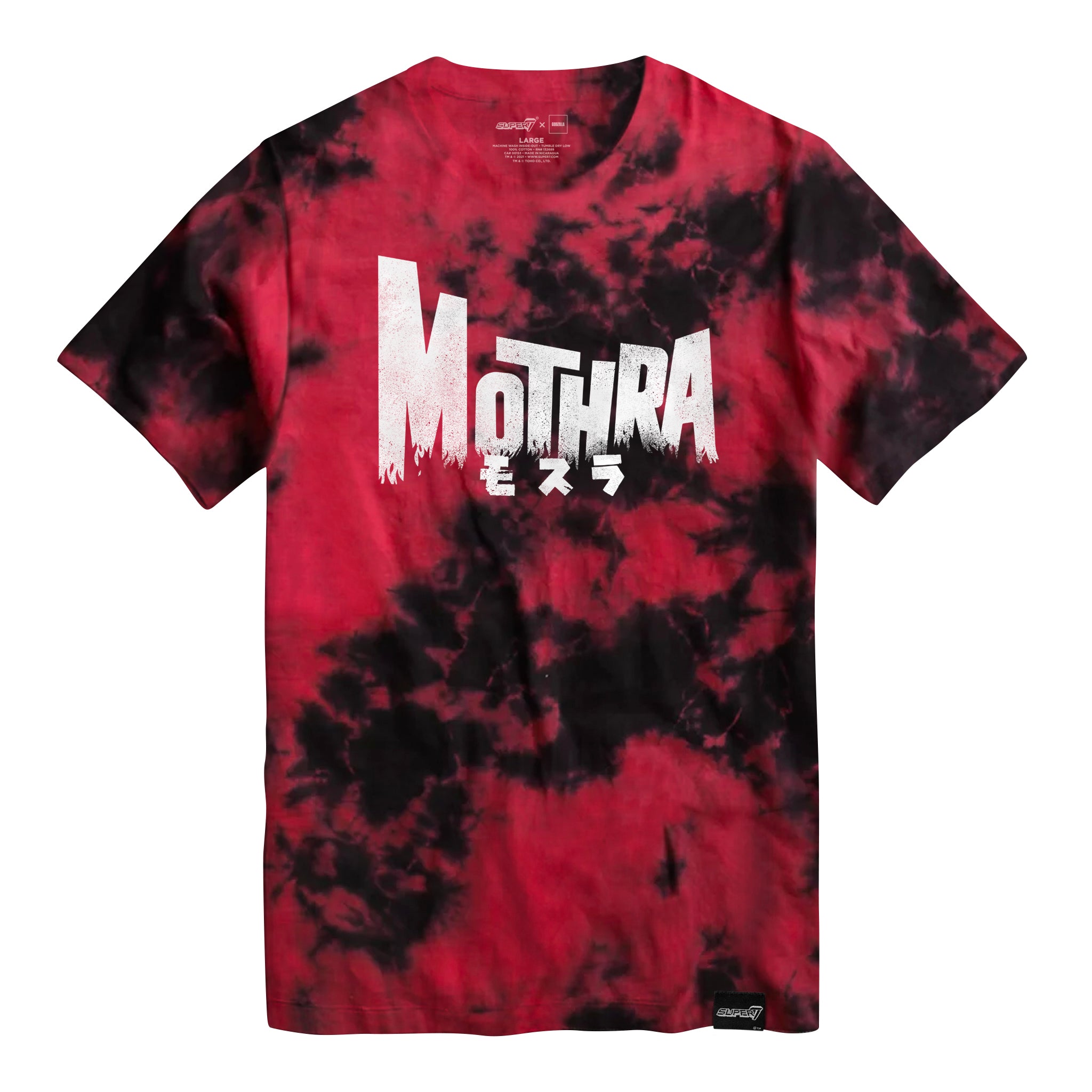 Toho T-Shirt - Mothra Tie Dye