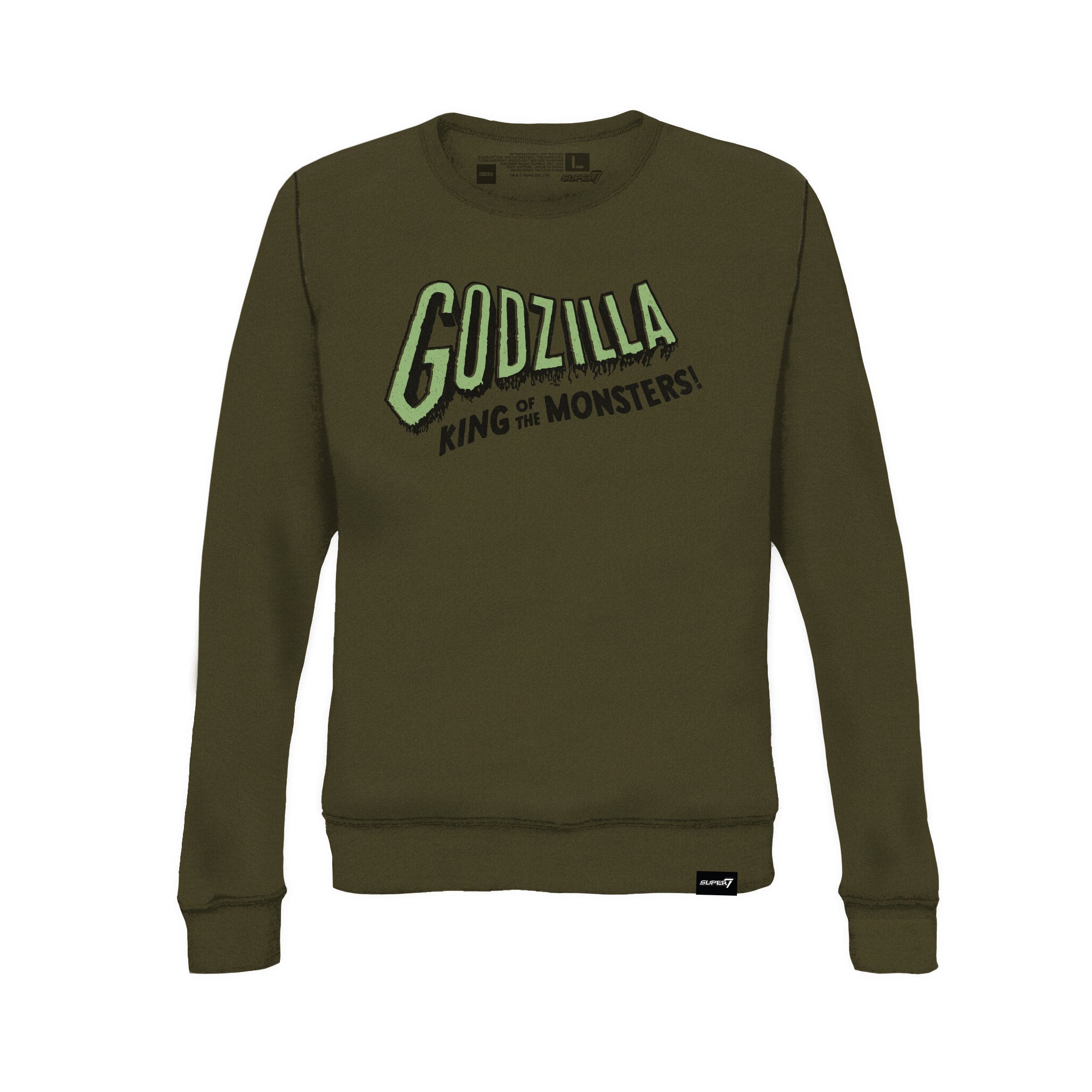 Toho Crewneck Sweatshirt - Godzilla King of Monsters