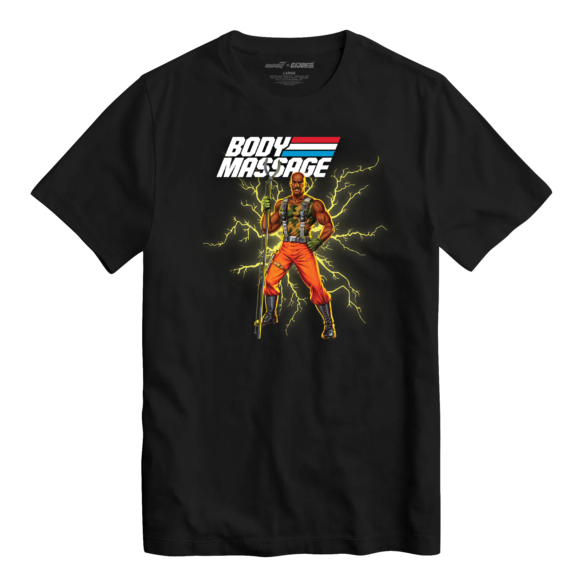 G.I. Joe T-Shirt - Body Massage PSA