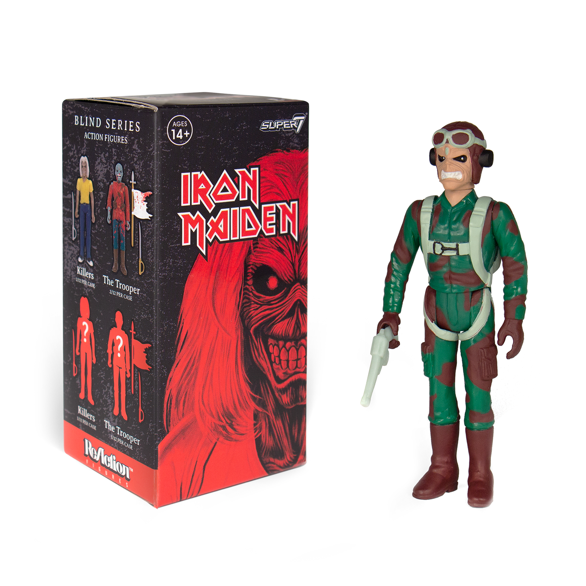 Iron Maiden ReAction Figure - Blind Box Flat