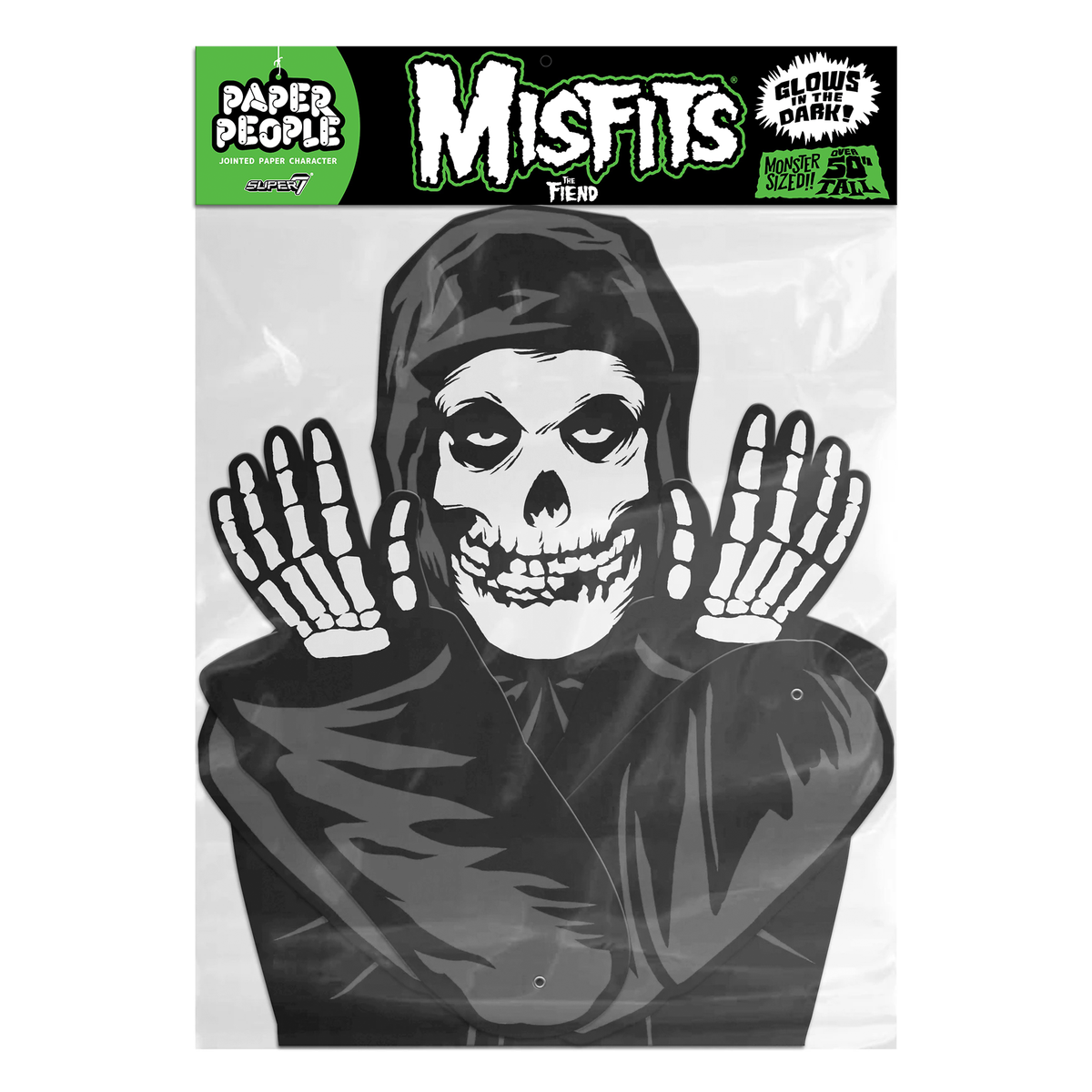 Misfits Patch | Crimson Ghost Skull USA Flag American Horror Punk Band Logo