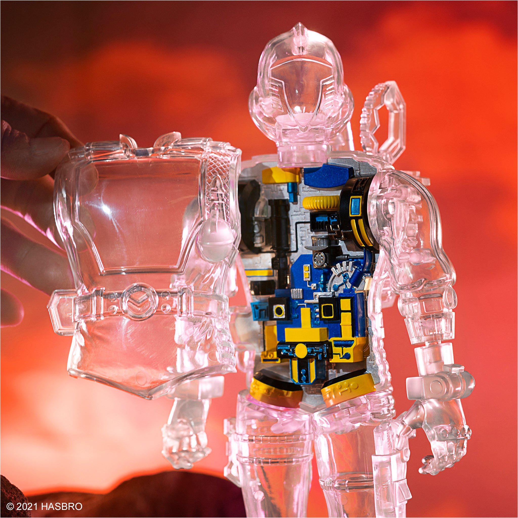 G.I. Joe Super Cyborg – Cobra B.A.T. (Clear)