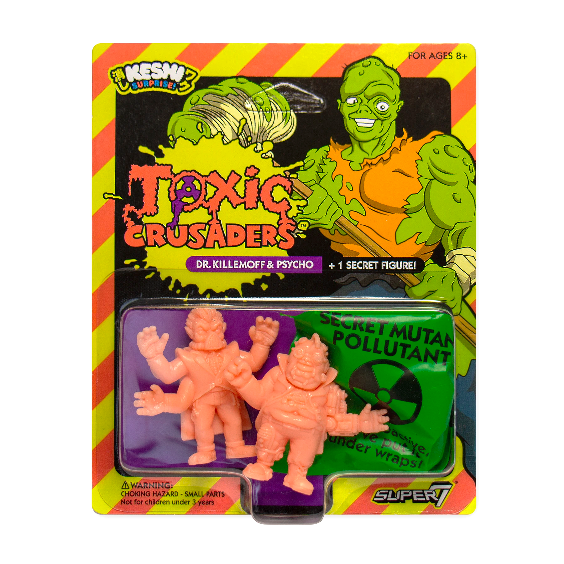 Toxic Crusaders Keshi - Pack B (PINK) - Dr. Killemoff, Psycho, & Secre