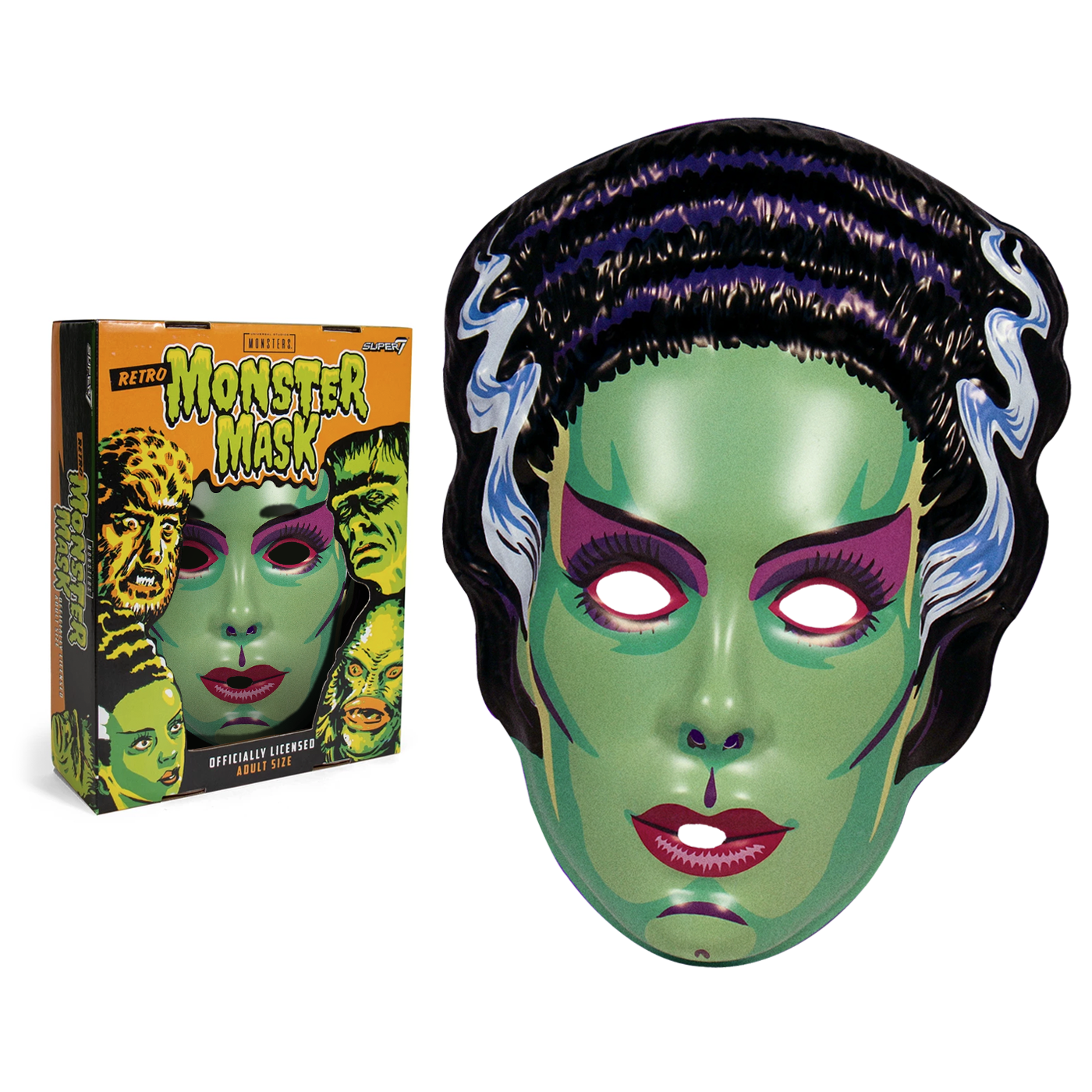 Universal Monsters Mask - Bride of Frankenstein (Green)
