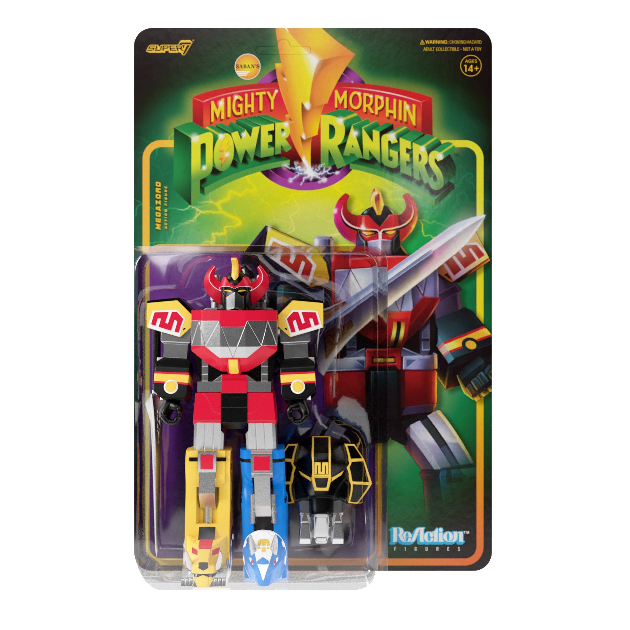 Mighty Morphin Power Rangers Reaction Figure Wave 1 - Megazord