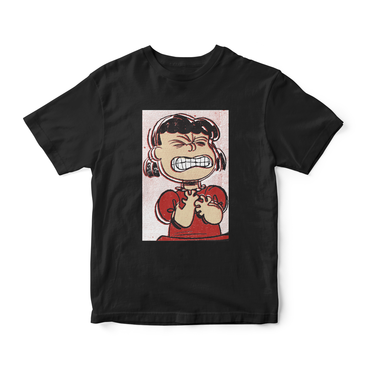 Peanuts T-shirt - Angry Lucy
