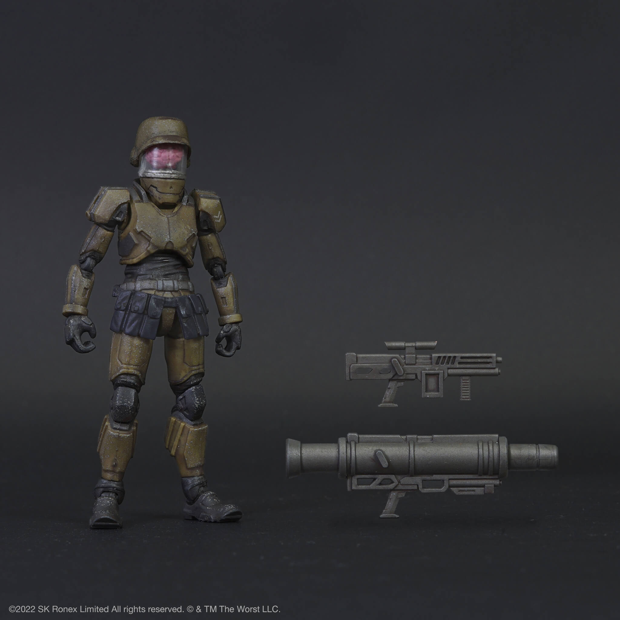 Acid Rain Reaction Figures W1 - Cortex Commander Infantry Marine