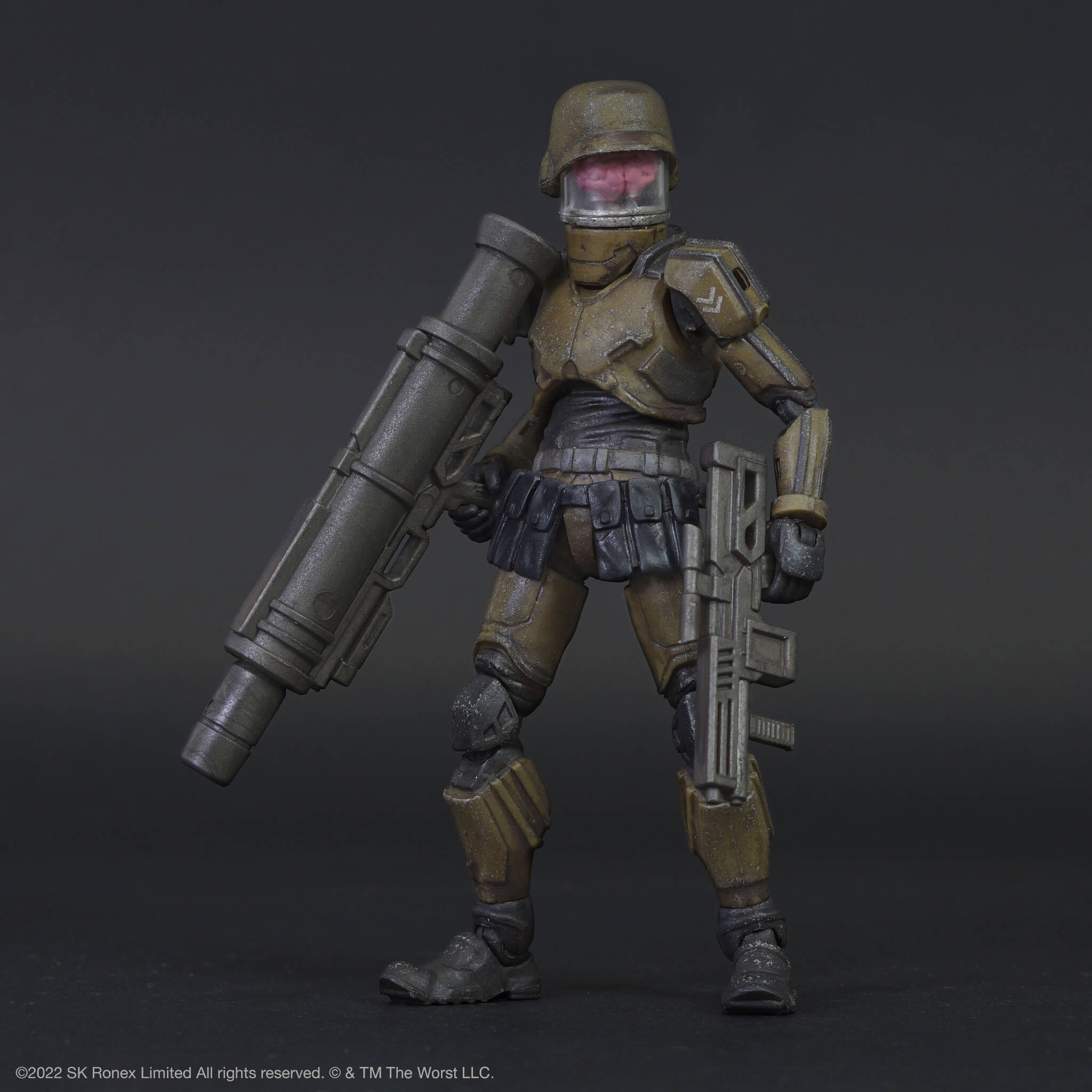 Acid Rain Reaction Figures W1 - Cortex Commander Infantry Marine