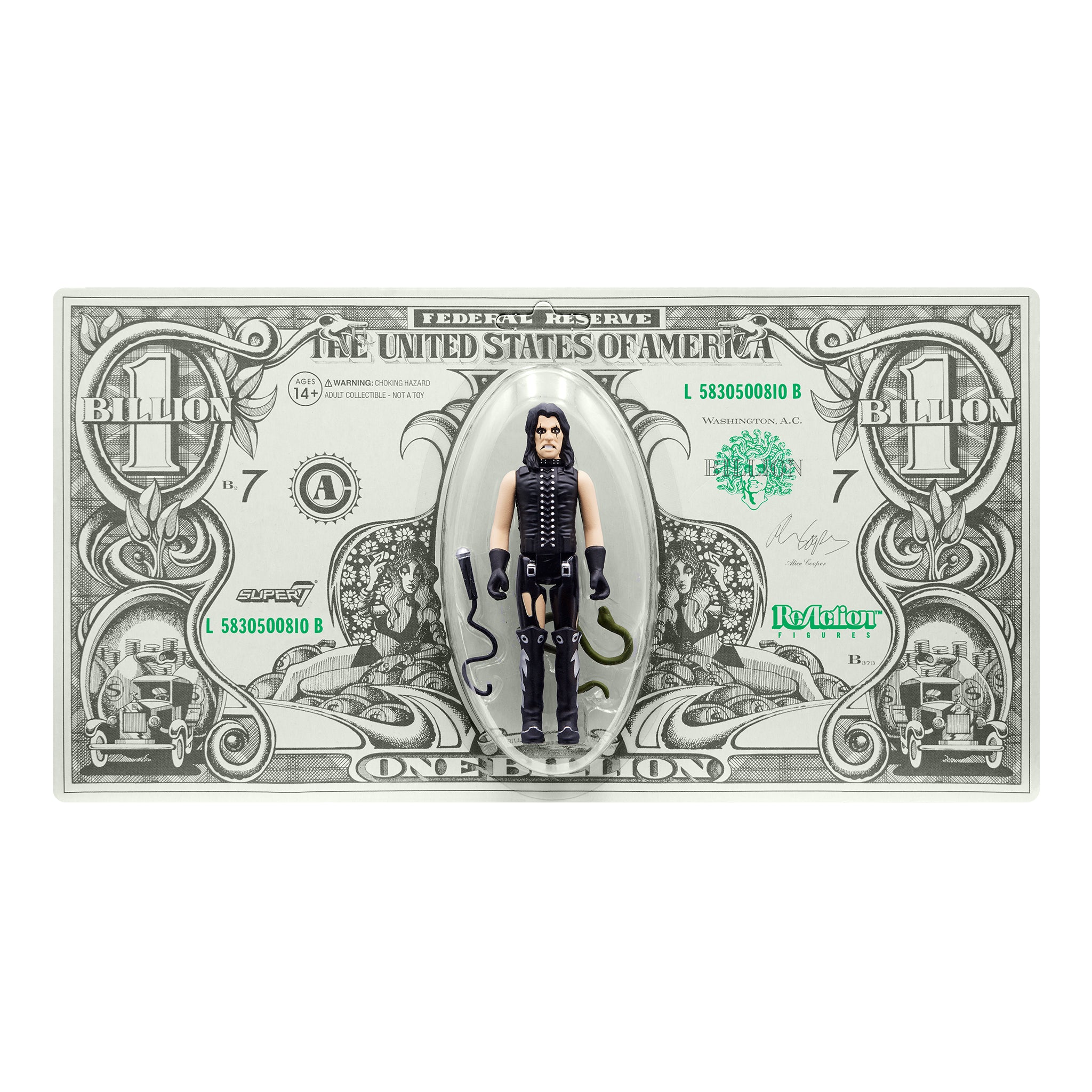 Alice Cooper ReAction Figure - Billion Dollar Babies