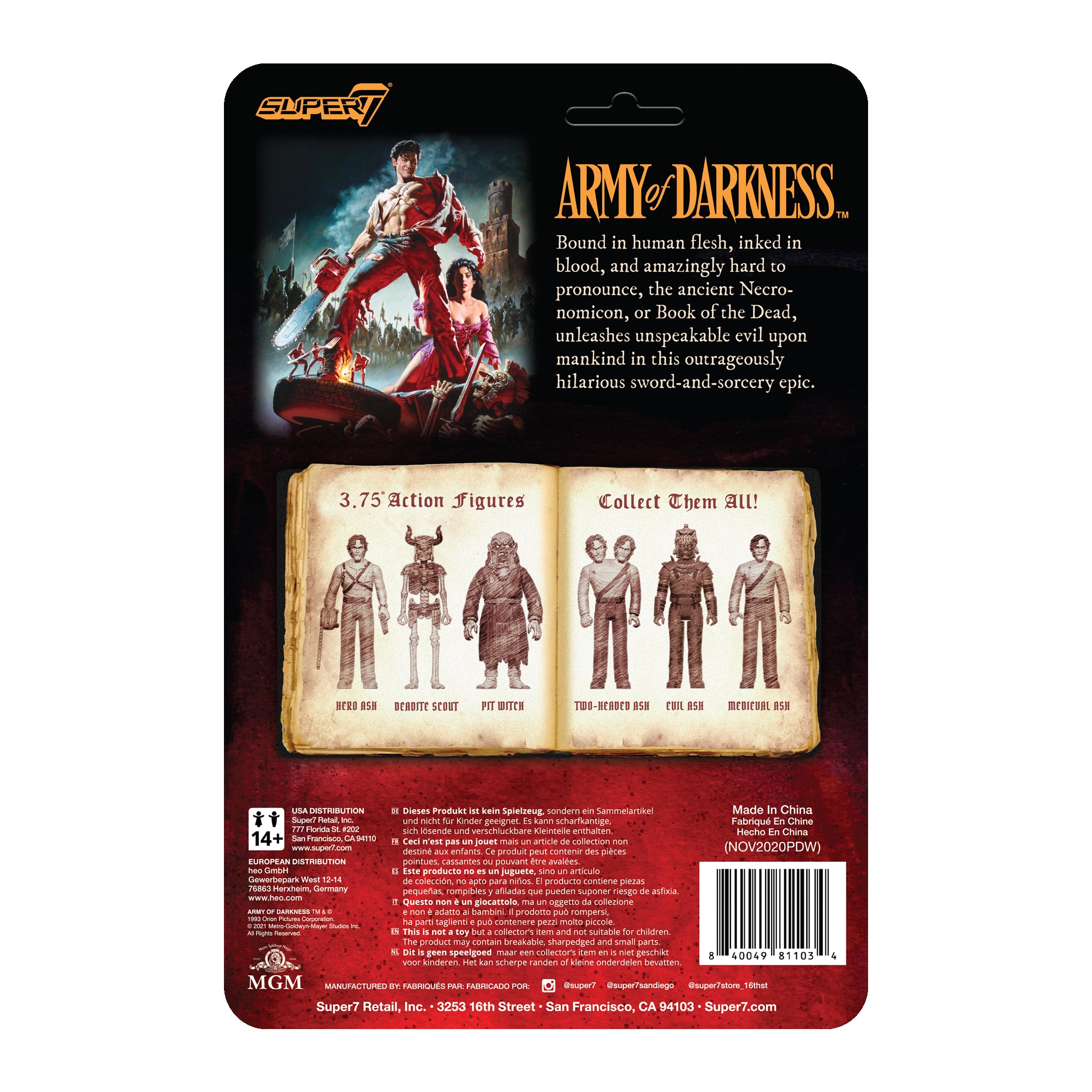 Army Of Darkness ReAction Figure Wave 2 - Pit Witch (Midnight)