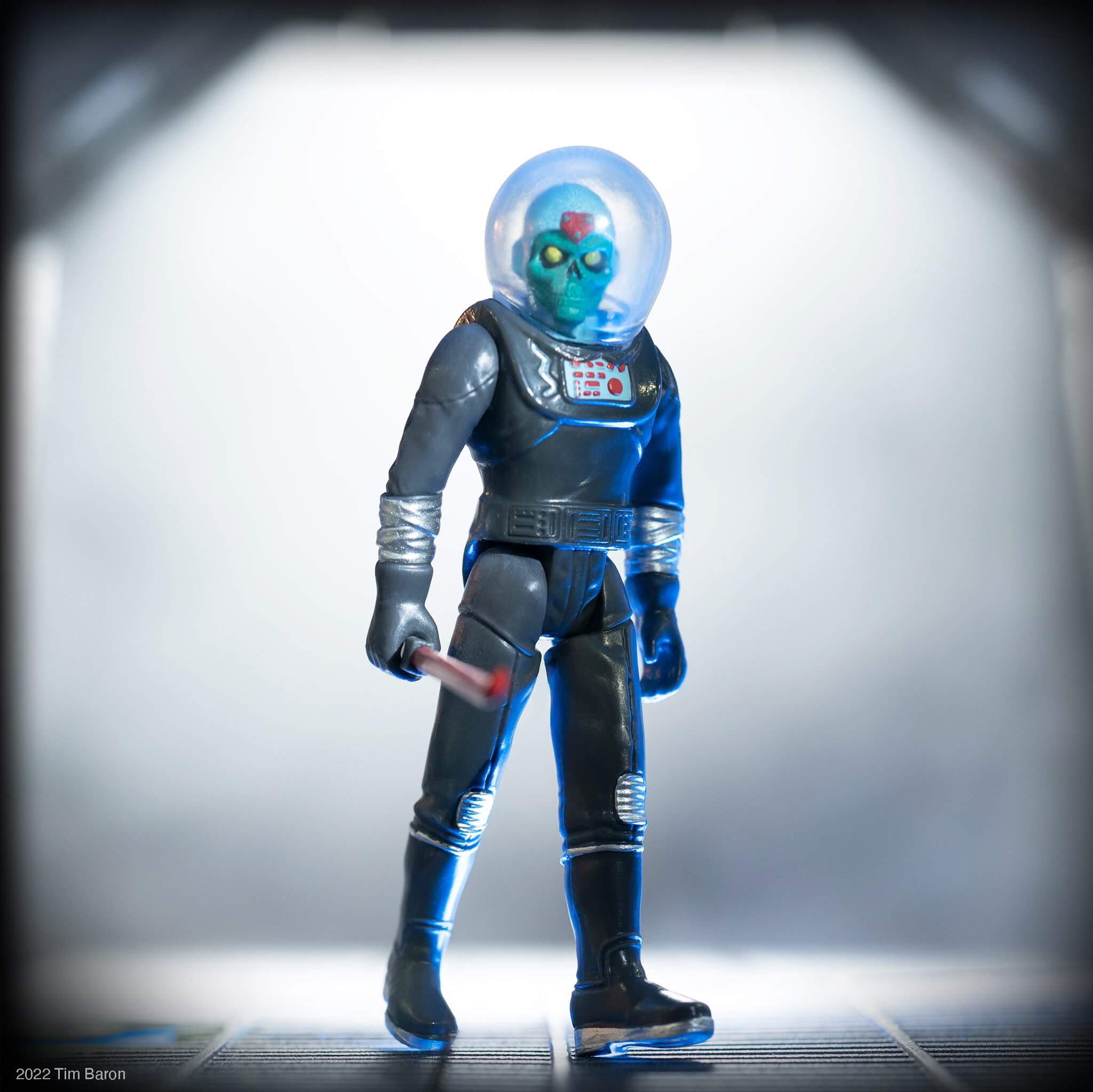 Astro Zombies ReAction Figure Wave 2 - Astro Zombie (Black/Silver)