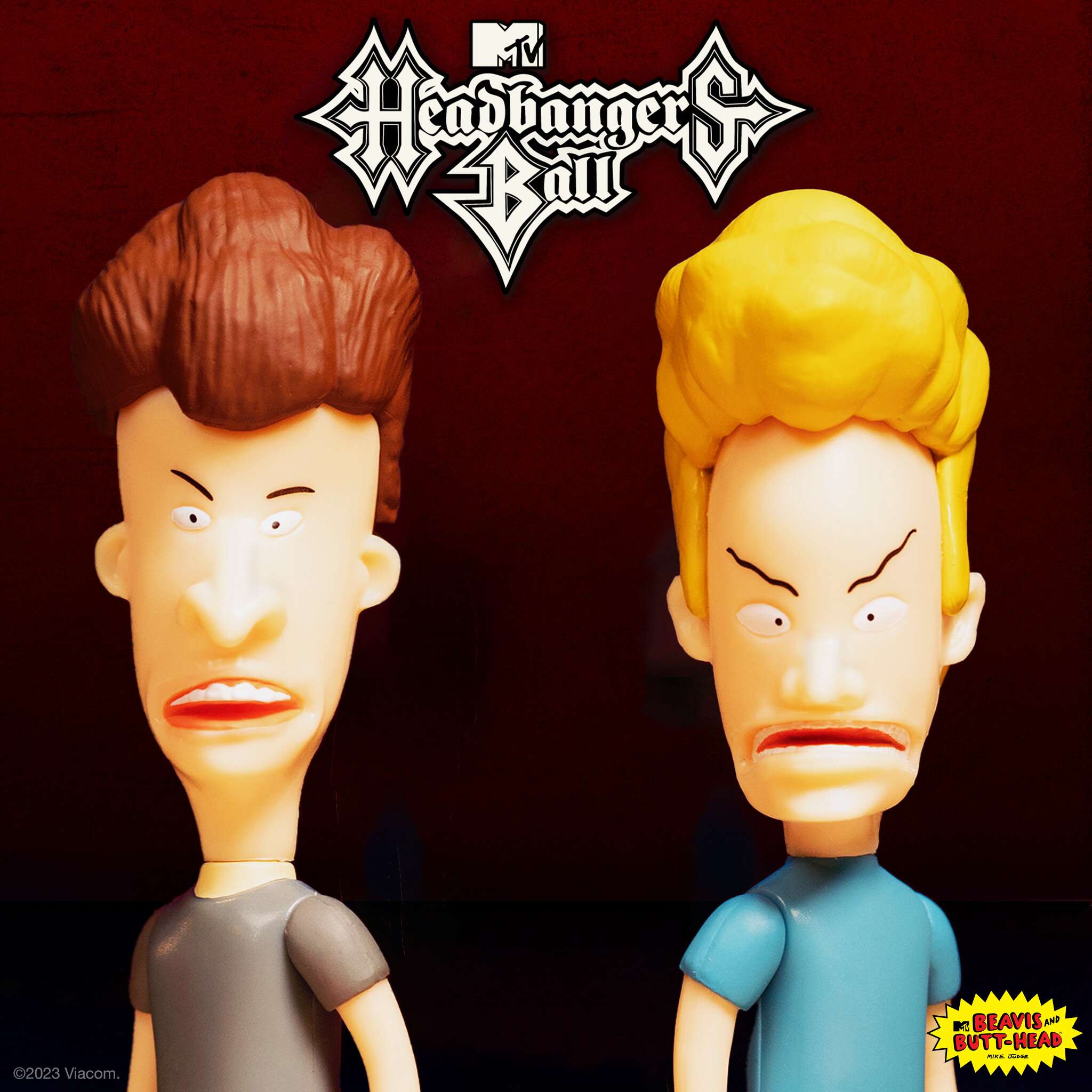Beavis and Butt-head ReAction Figure - Headbanger's Ball Set of 2