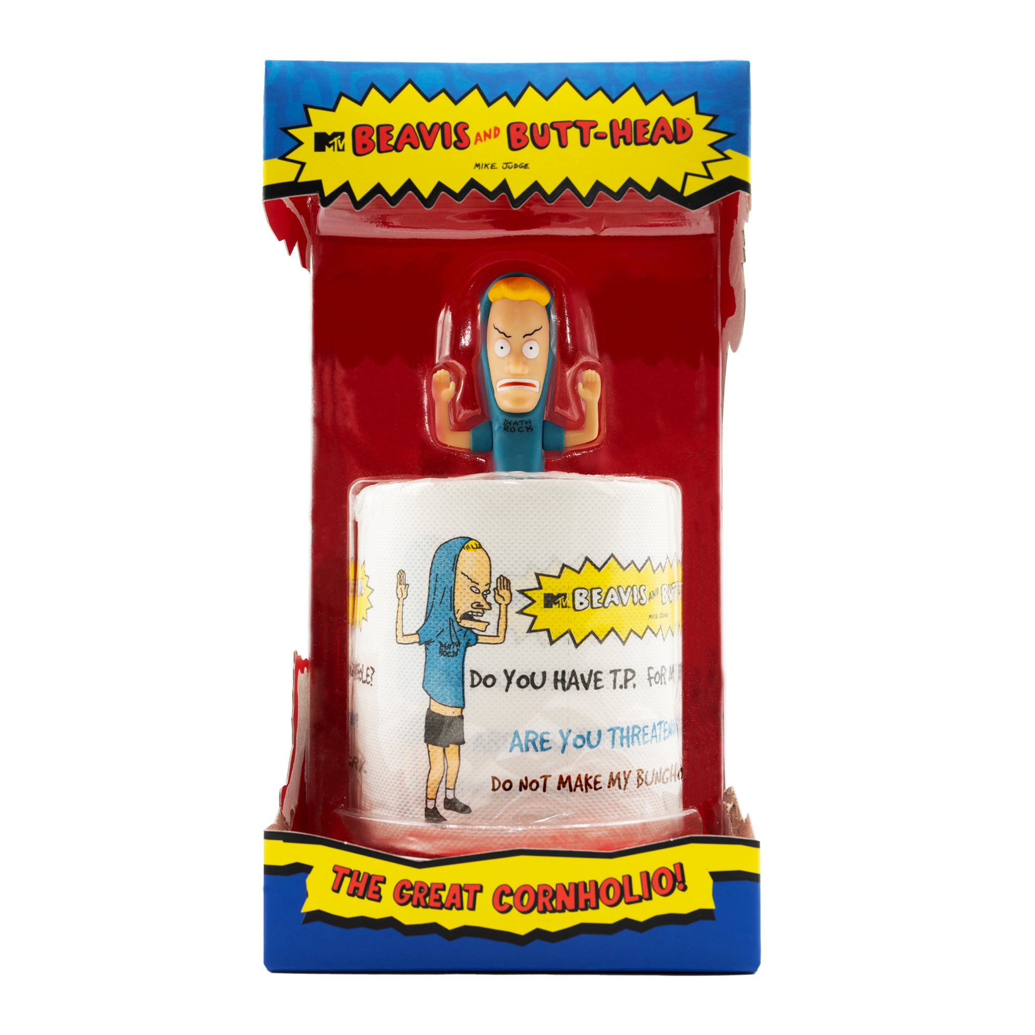 Beavis and Butt-Head Cornholio Action Figure and TP Set