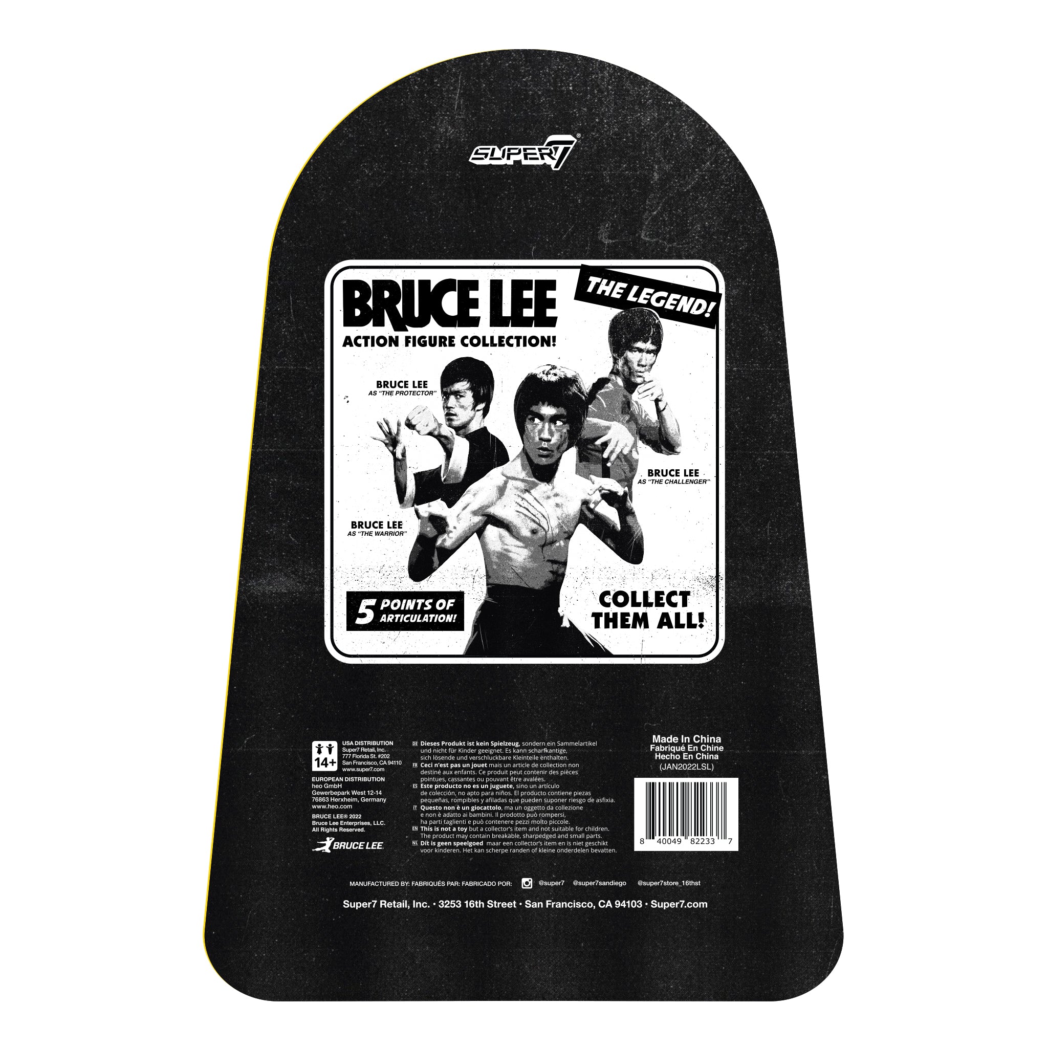 Bruce Lee ReAction Wave 1 - Bruce Lee Dragon Flex