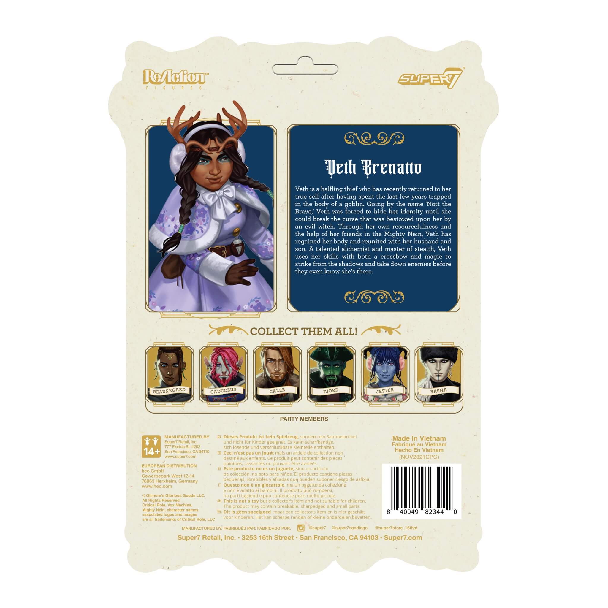 Critical Role ReAction Wave 1 - Veth Brenatto