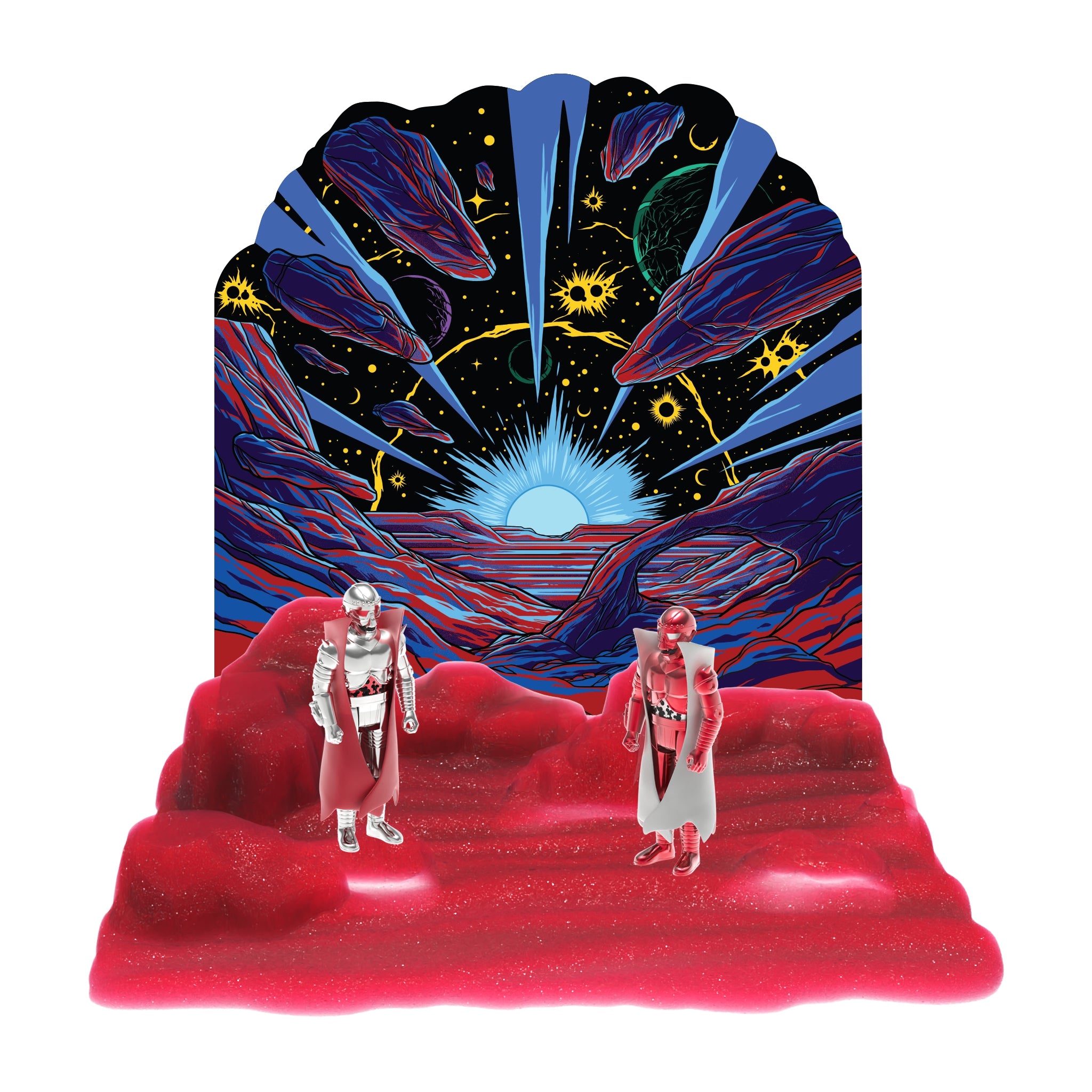 Czarface ReAction Figures - Battle Mode Double-Sided Playset