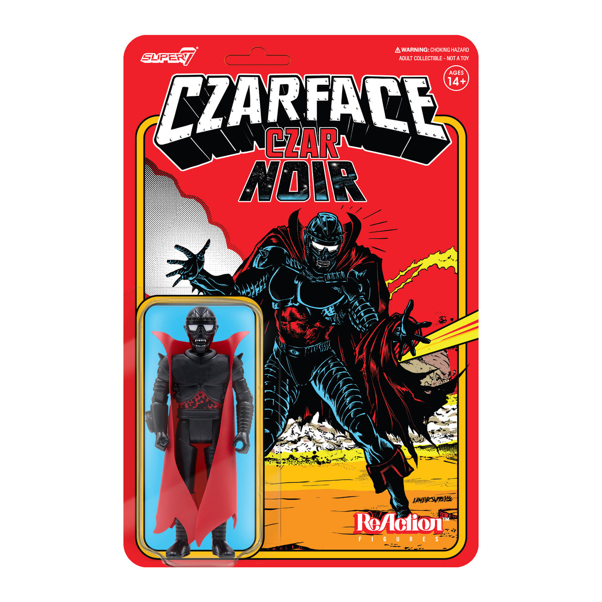 Super7 ReAction Czarface purchases Czar Noir 3.75