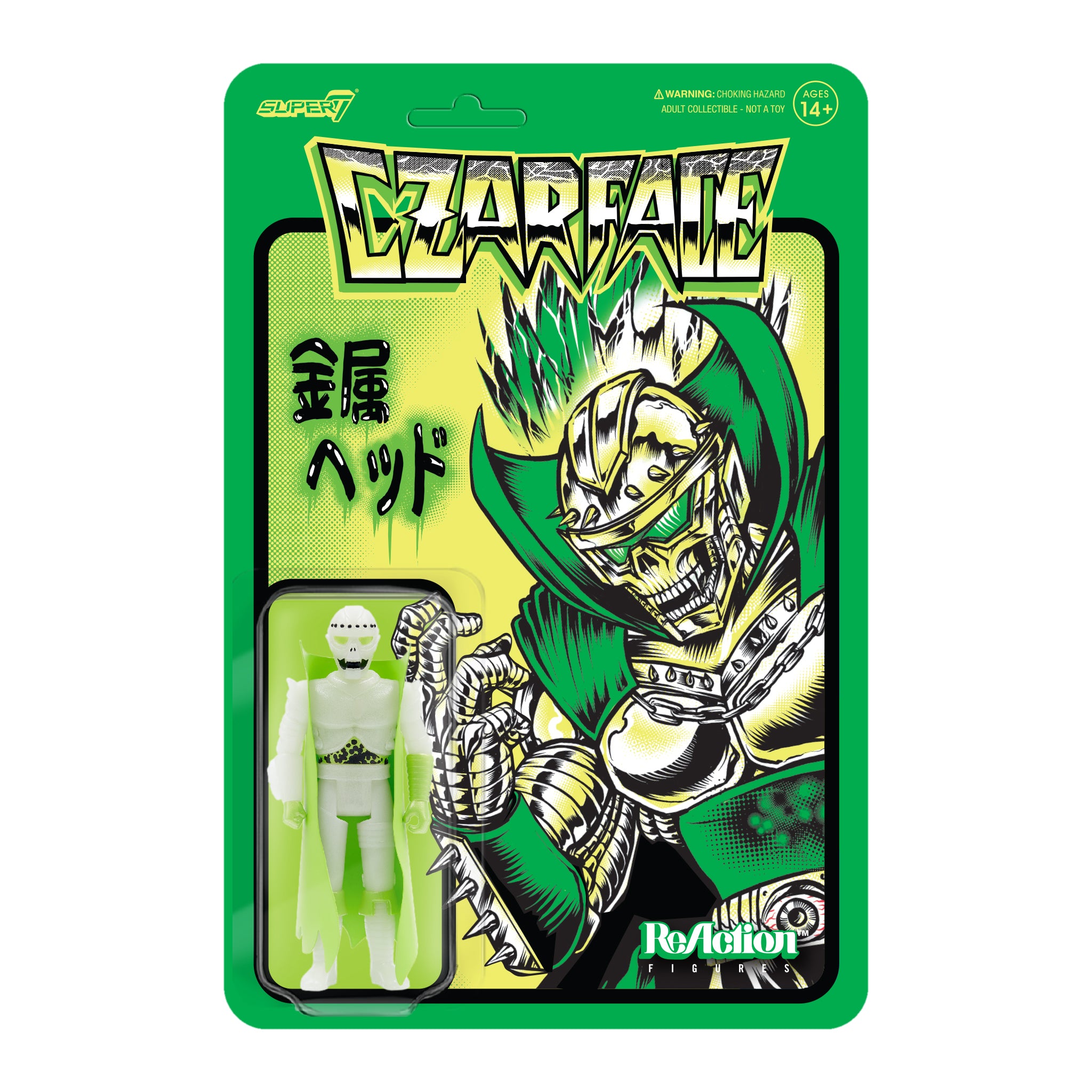 Czarface Reaction Figure - Czarface (Radioactive Green)