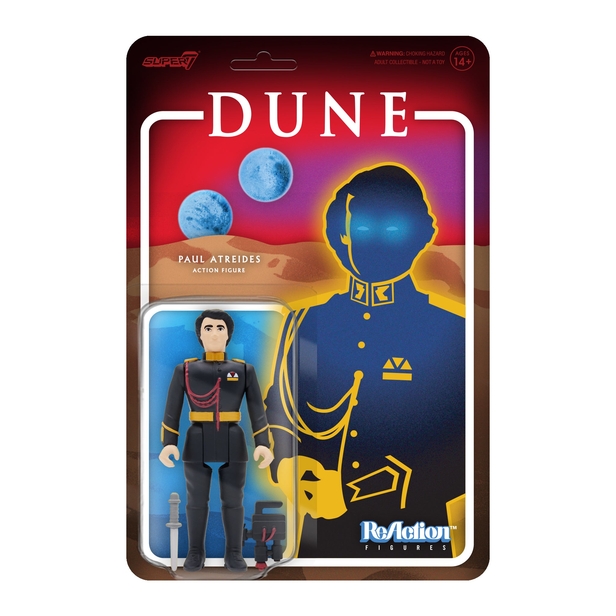 Dune ReAction Wave 1 - Paul Atreides, Baron Harkonnen, Stilgar, and Sardaukar Warrior