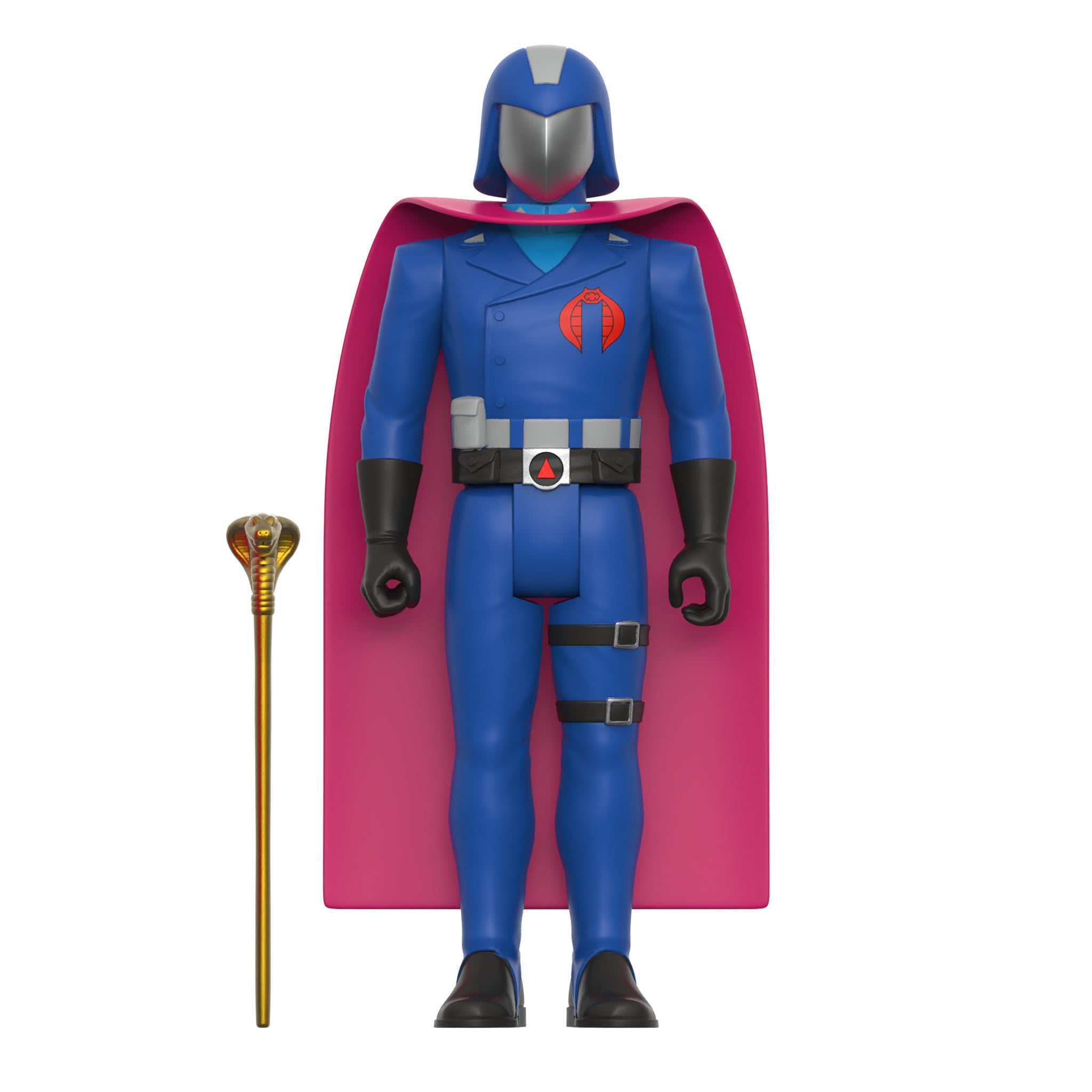 G.I. Joe ReAction Wave 4 - Cobra Commander (Cape & Scepter)