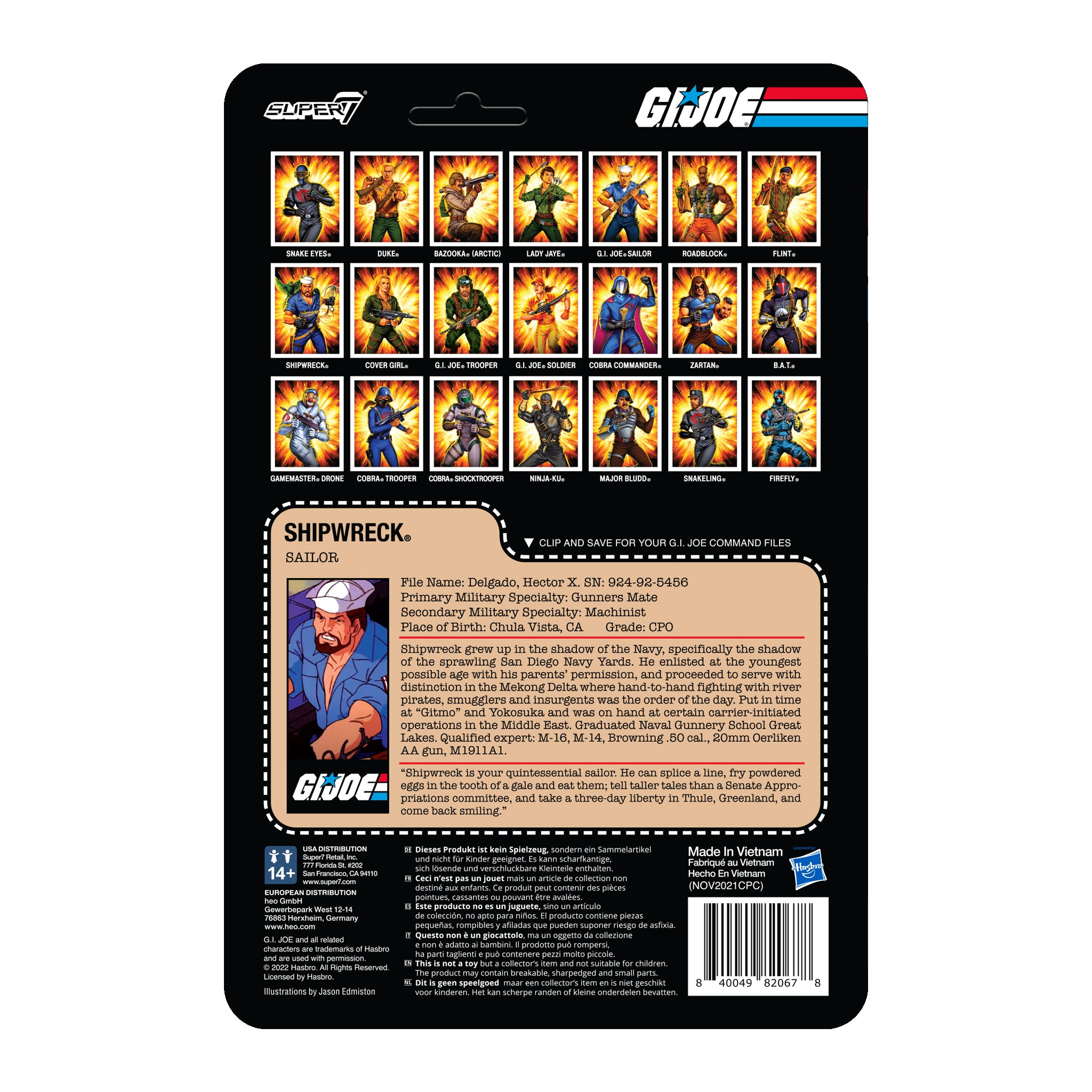 G.I. Joe ReAction Wave 4 - Shipwreck