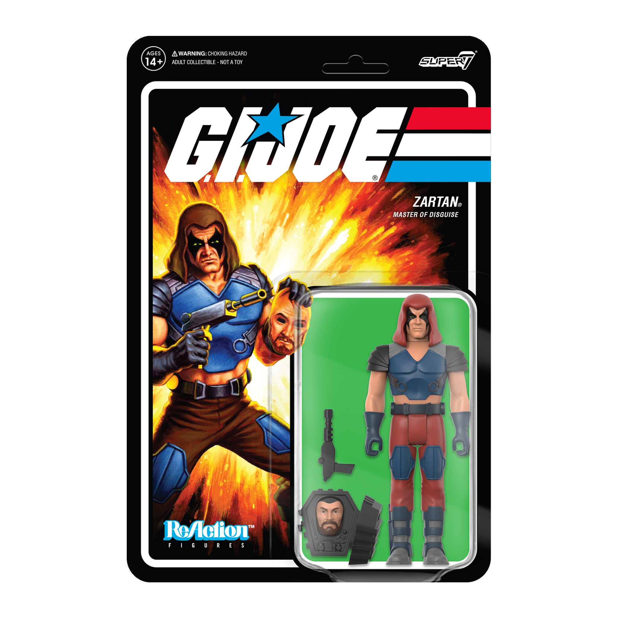 G.I. Joe ReAction Wave 4 - Zartan