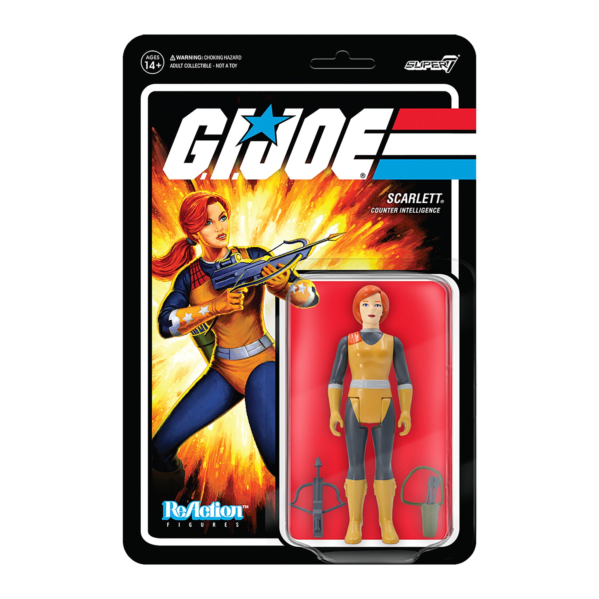G.I. Joe ReAction Figures Wave 1 - Scarlett