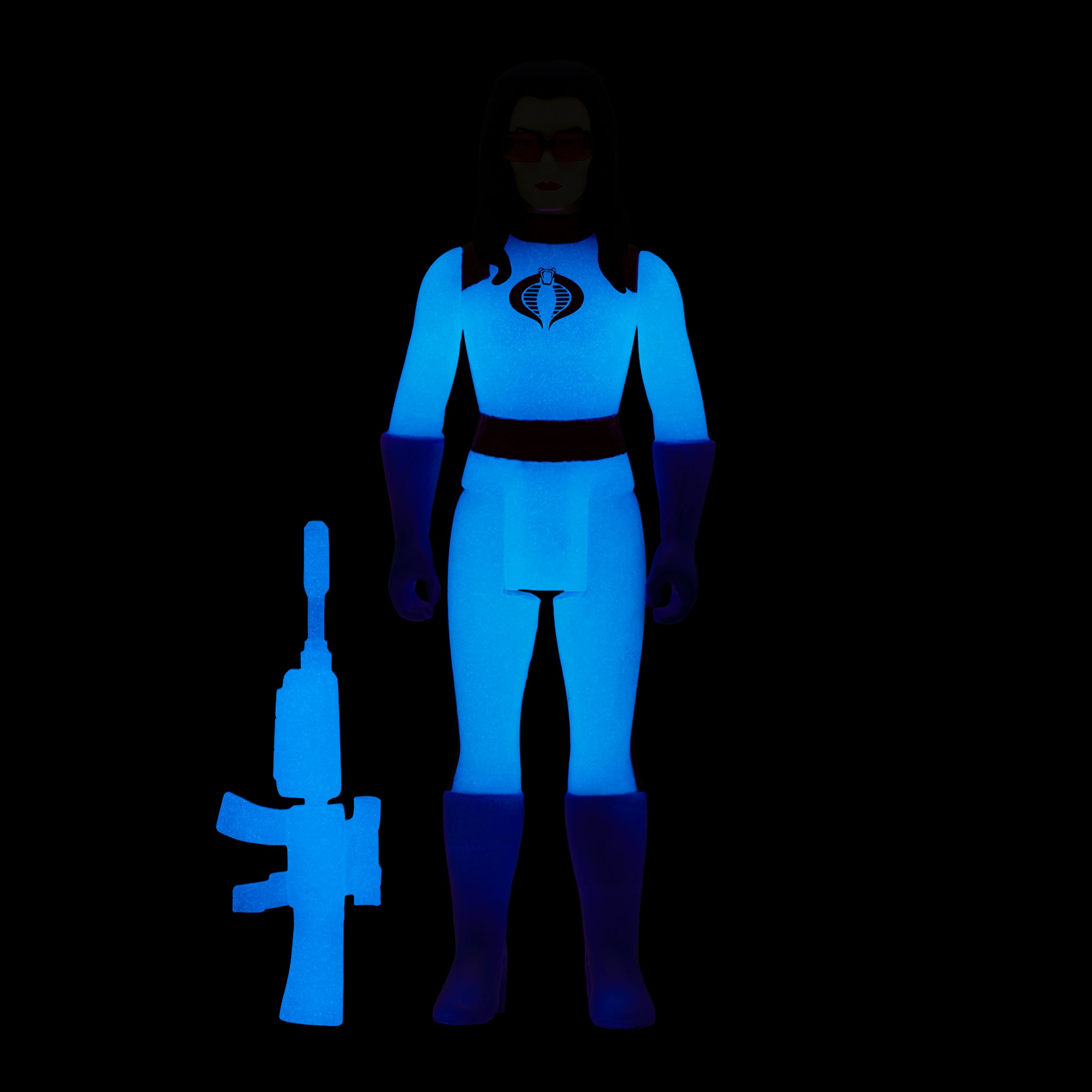 G.I. Joe ReAction Figures Wave 1b - Baroness (Glow Patrol)