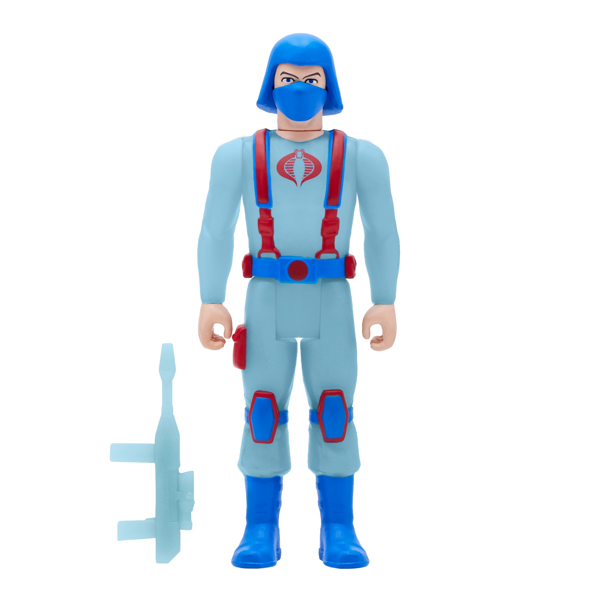 G.I. Joe ReAction Figures Wave 1b - Cobra Trooper Y-back (Glow Patrol)