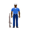 G.I. Joe Blueshirt Mustache Brown action figure in packaging with rifle