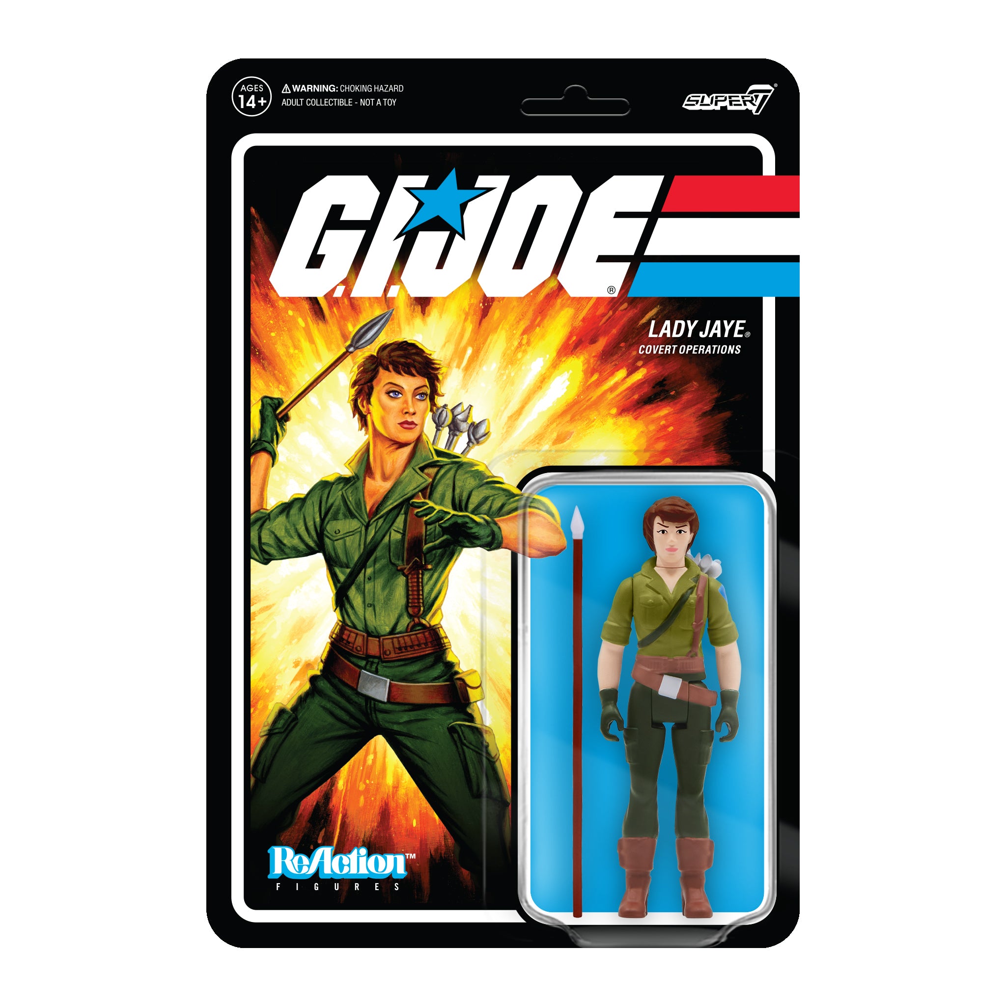 G.I. Joe ReAction Figures Wave 2 - Lady Jaye