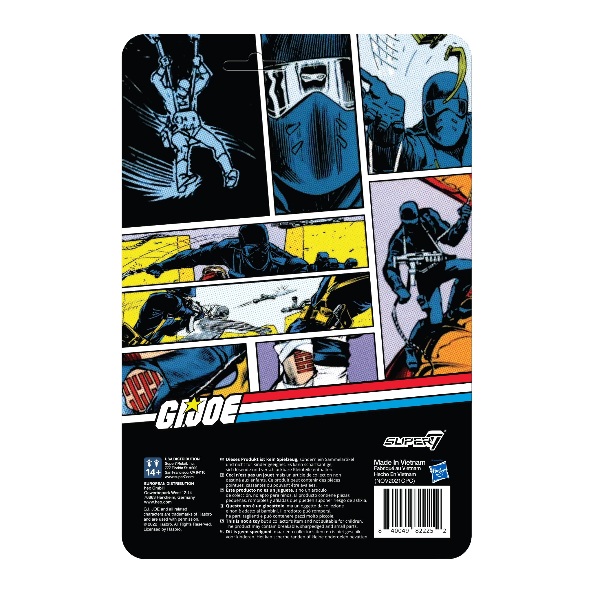 G.I. Joe ReAction Wave 2 - Snake Eyes (Comic v.2)